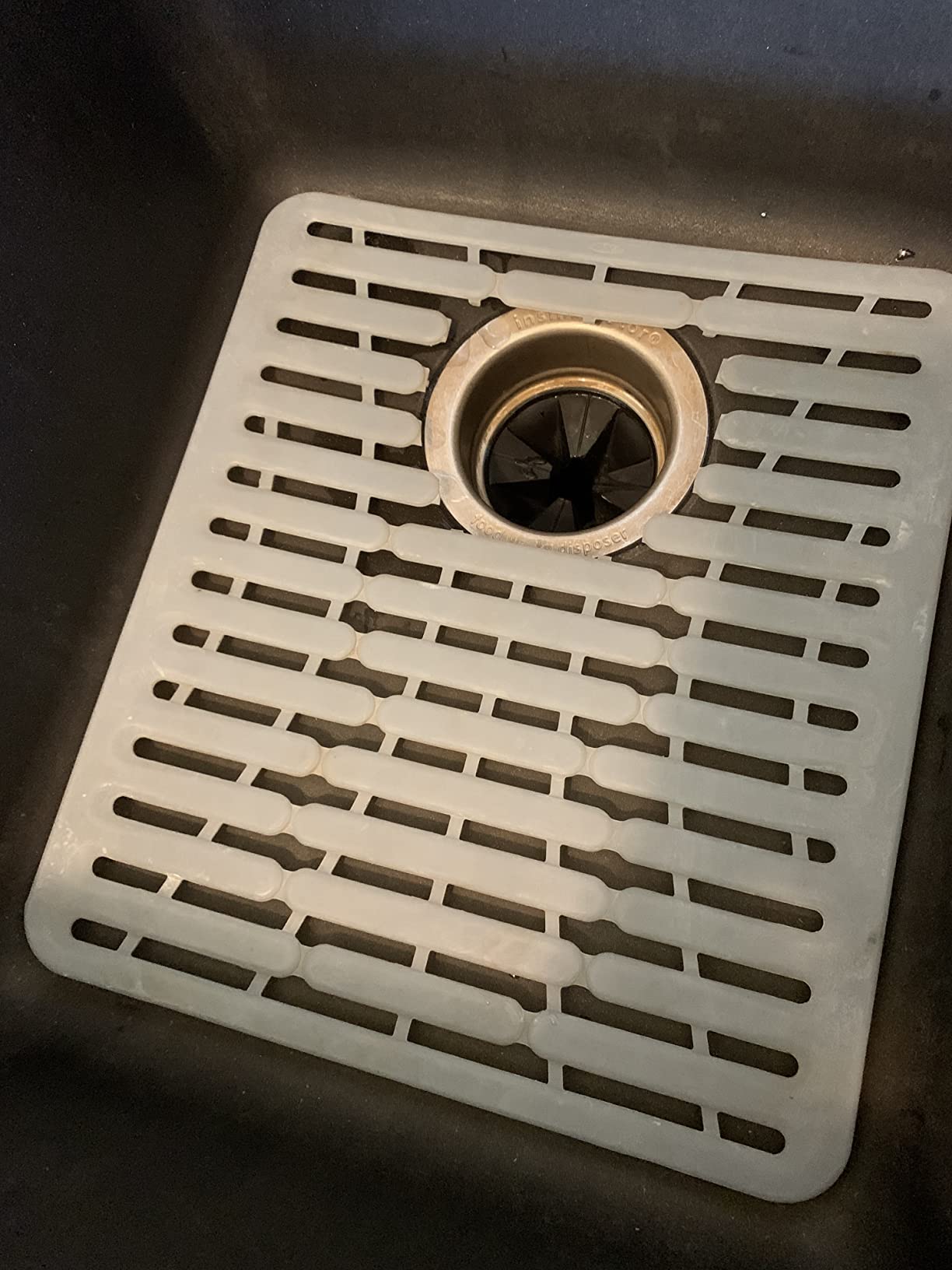 OXO Good Grips Silicone Sink Mat - Small, Silver - Customer Photo 5