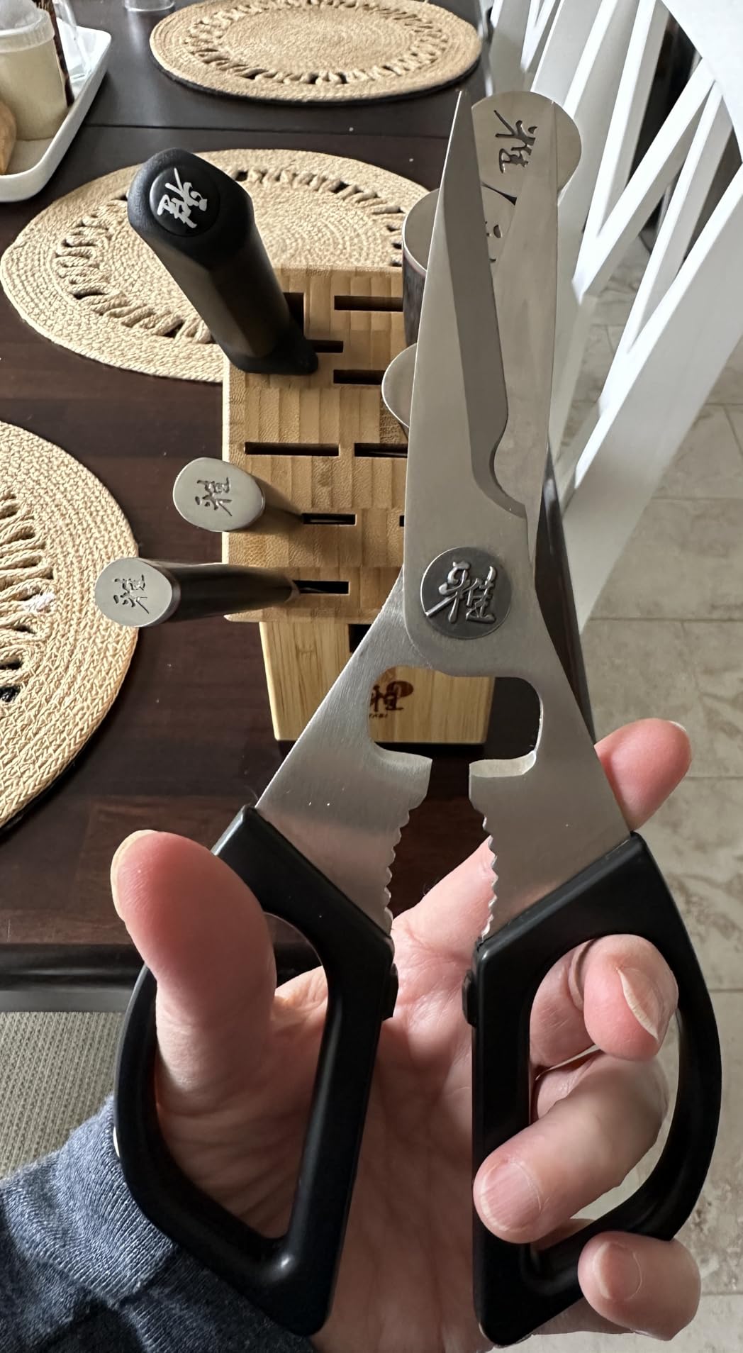 Miyabi Mizu SG2 Knife Set, 7 Piece with Bamboo Block - Customer Photo 2