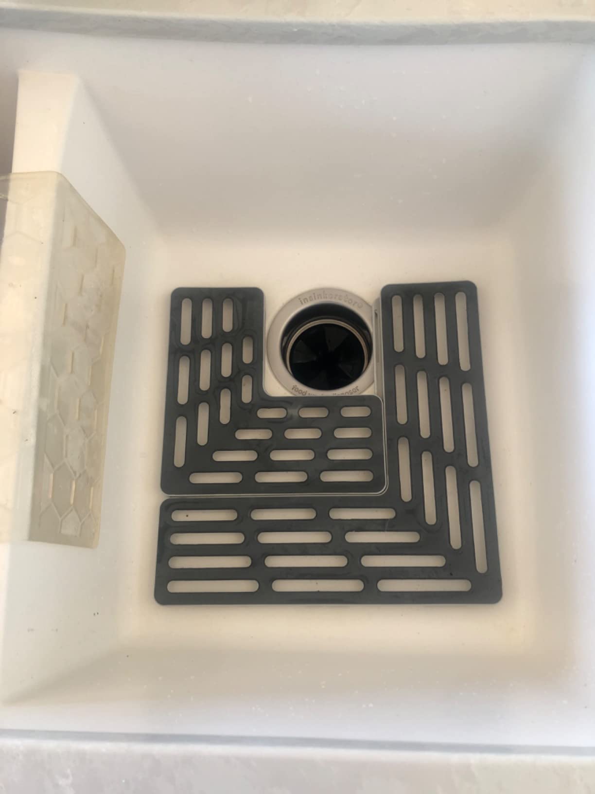 Joseph Joseph SinkSaver Adjustable Sink Protector Mat, Non-Slip, Gray - Customer Photo 1