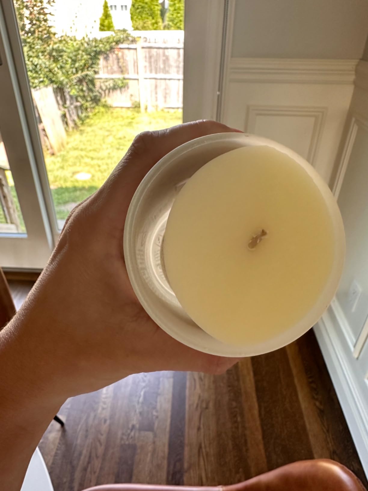 Inis the Energy of the Sea Candle - Ocean-Fresh Scented Candle - Frosted Glass Jar - Natural Soy Wax Blend - Customer Photo 2