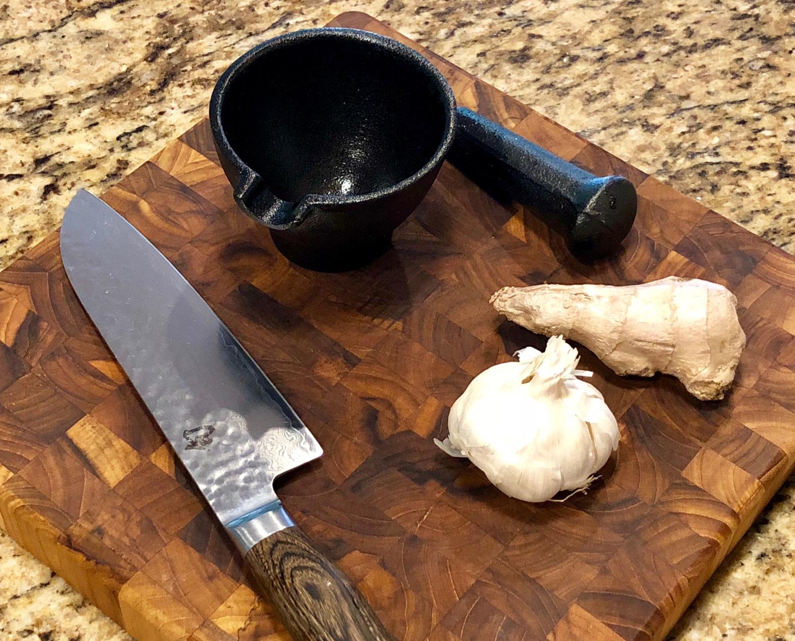 Fox Run Mortar and Pestle, Cast Iron, Black Customer Review Fox Run Mortar and Pestle, Cast Iron, Black - Customer Photo 5