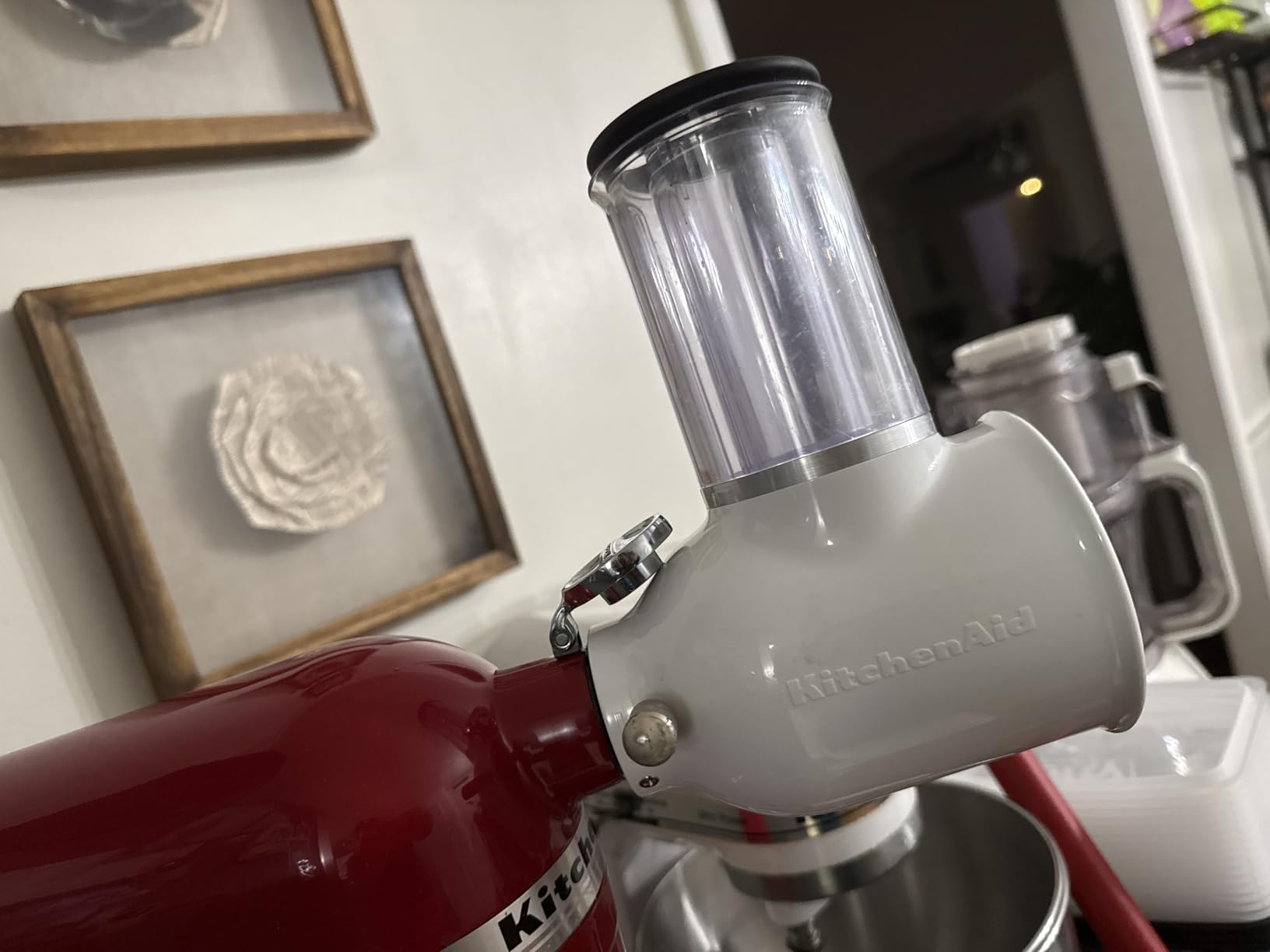KitchenAid Stand Mixer Attachment, KSMVSA Fresh Prep Slicer/Shredder - Customer Photo 2