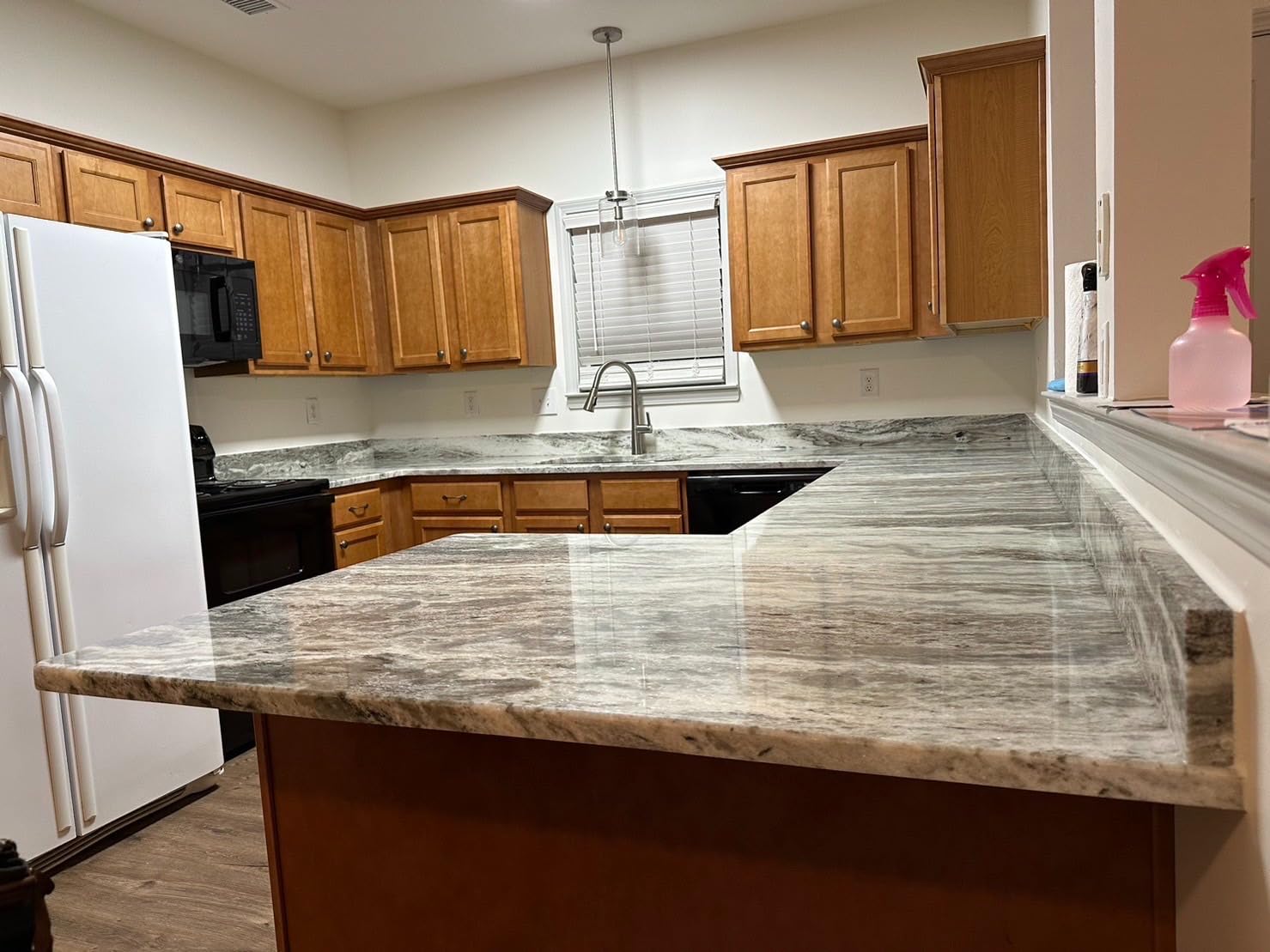 Stone Care International Granite Sealer and Protector - 24 Ounce - for Stone Countertop - Customer Photo 1