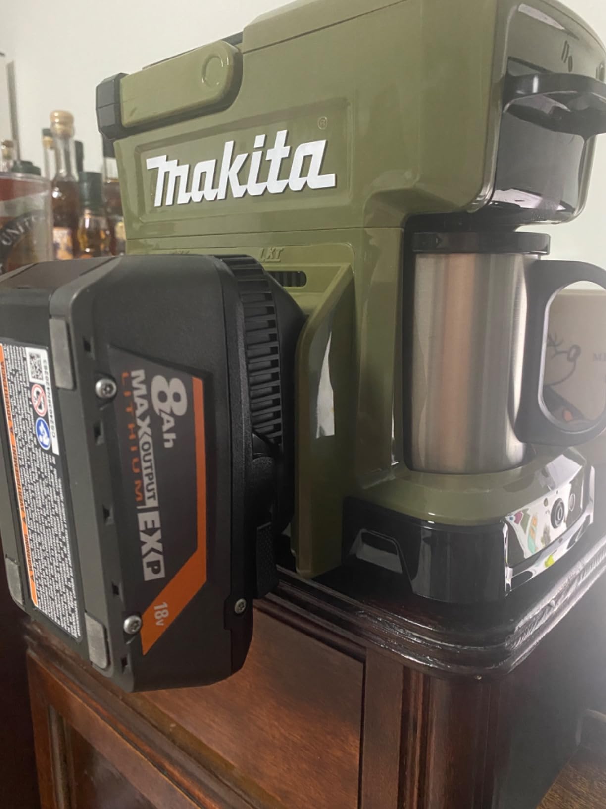 Makita DCM501Z 18V LXT / 12V max CXT Lithium-Ion Cordless Coffee Maker, Tool Only - Customer Photo 3