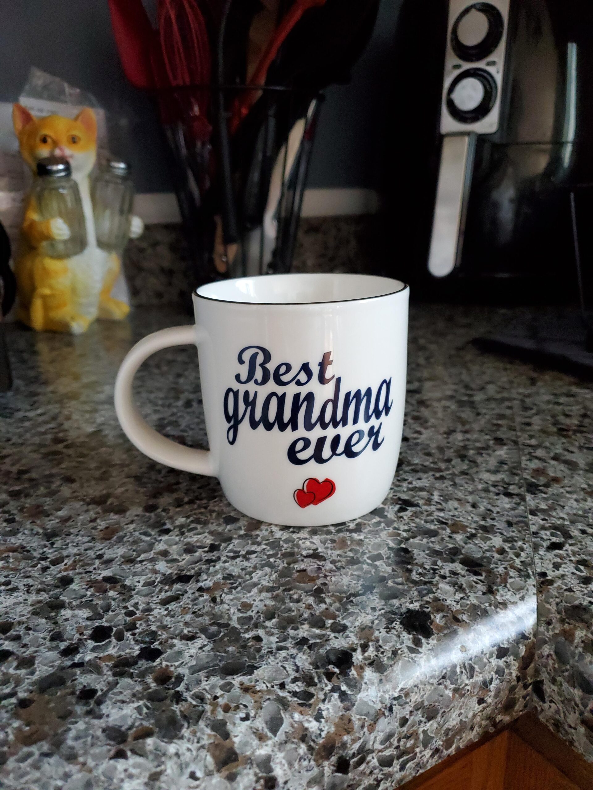 Triple Gifffted Best Grandma Ever Gifts Ideas for Grandmother From Grandkids, Coffee Mug and Socks From Grandson Granddaughter, Grandparent Birthday, Christmas, Mothers Day, Ceramic Cup 380ml Customer Review Triple Gifffted Best Grandma Ever Gifts Ideas for Grandmother From Grandkids, Coffee Mug and Socks From Grandson Granddaughter, Grandparent Birthday, Christmas, Mothers Day, Ceramic Cup 380ml - Customer Photo 1