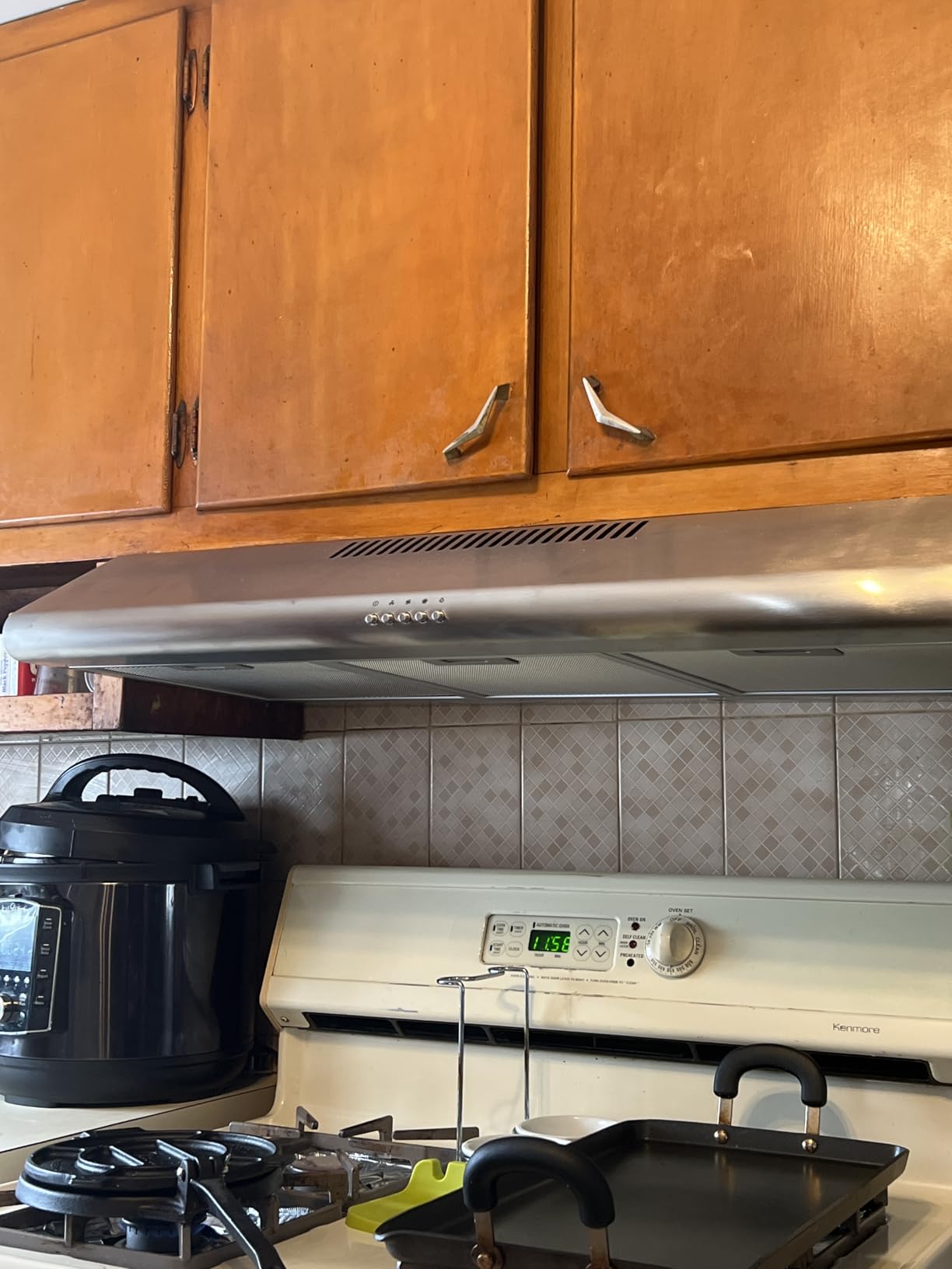 COSMO COS-5MU30 30 in. Delta Collection Ducted Under Cabinet Range Hood, Button Controls, Reusable Filters, LED Lights, Stainless Steel customer photo 1