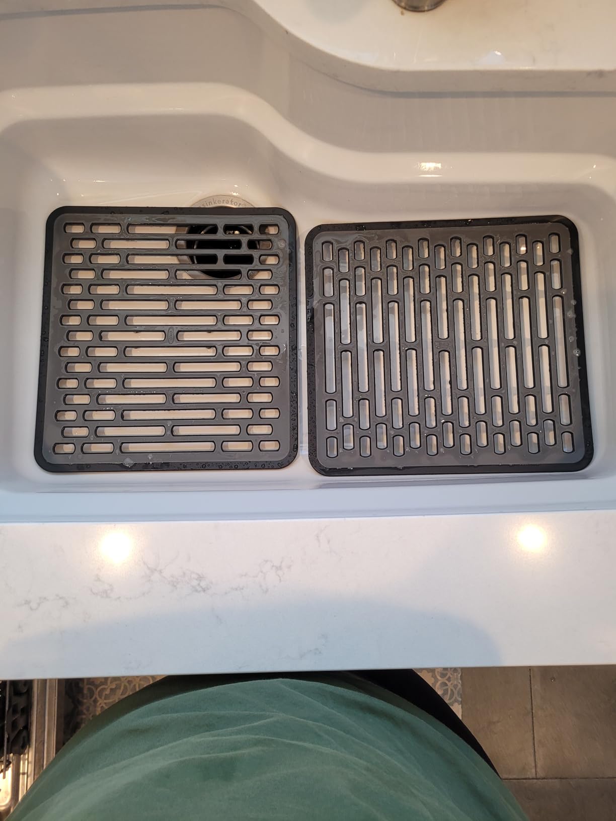 OXO Good Grips Small Sink Mat, Gray - Customer Photo 1