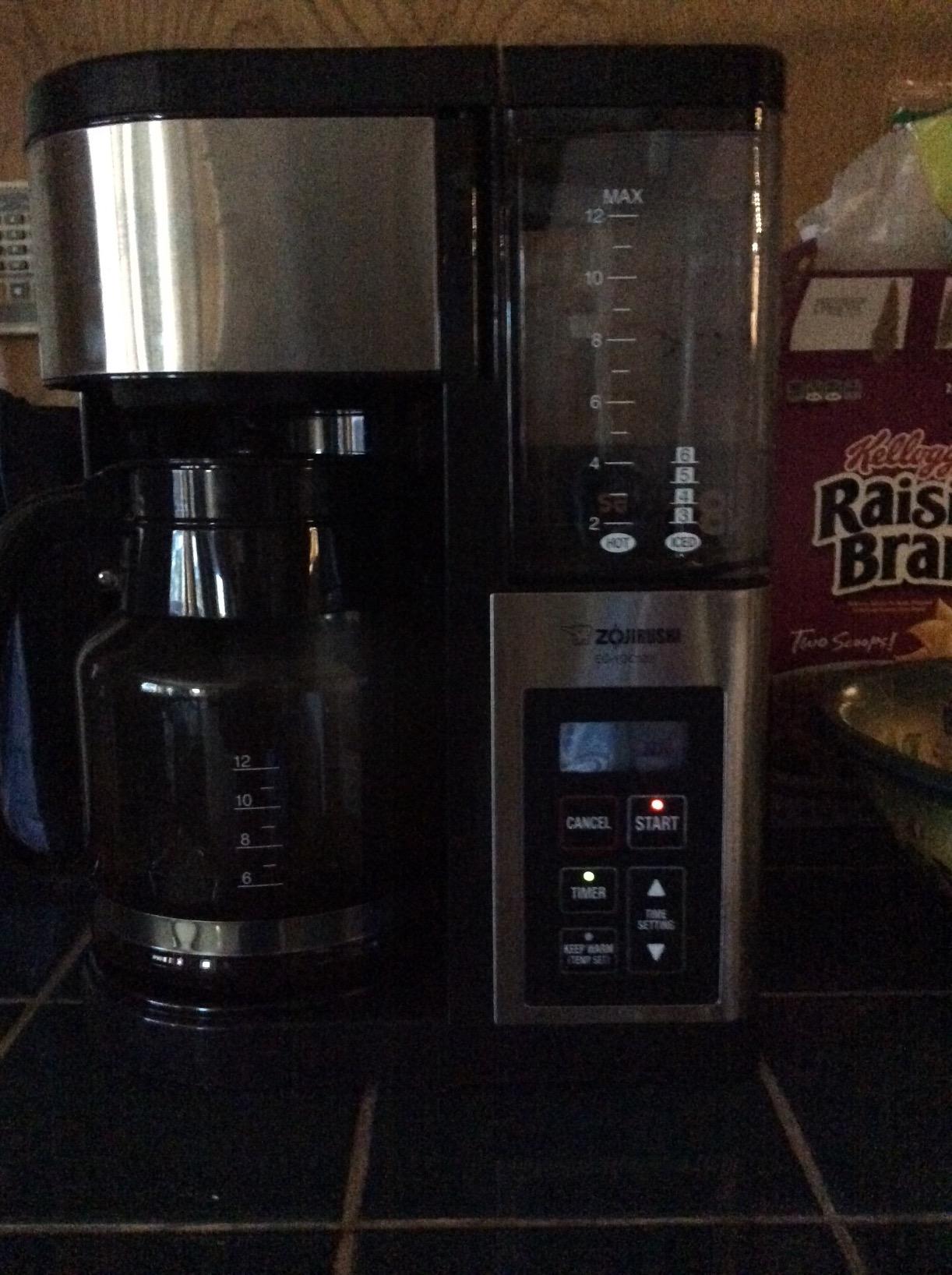 Zojirushi EC-YTC100XB 10-Cup Coffee Maker (Stainless Steel/Black) - Customer Photo 1