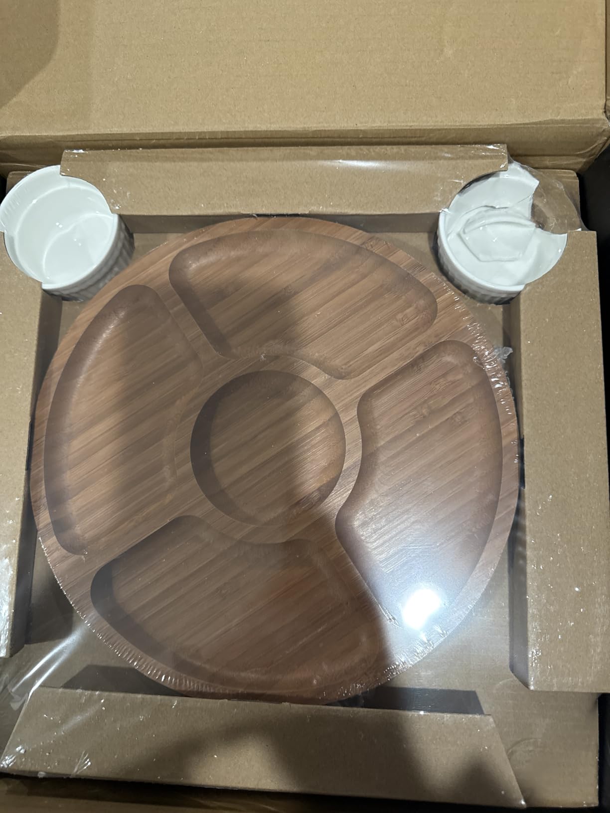 SMIRLY Charcuterie Large Bamboo Cheese Board Set for Serving - House Warming Gifts for New Home, Wedding, Bridal Shower & Birthday, for Women Customer Review SMIRLY Charcuterie Large Bamboo Cheese Board Set for Serving - House Warming Gifts for New Home, Wedding, Bridal Shower & Birthday, for Women - Customer Photo 1