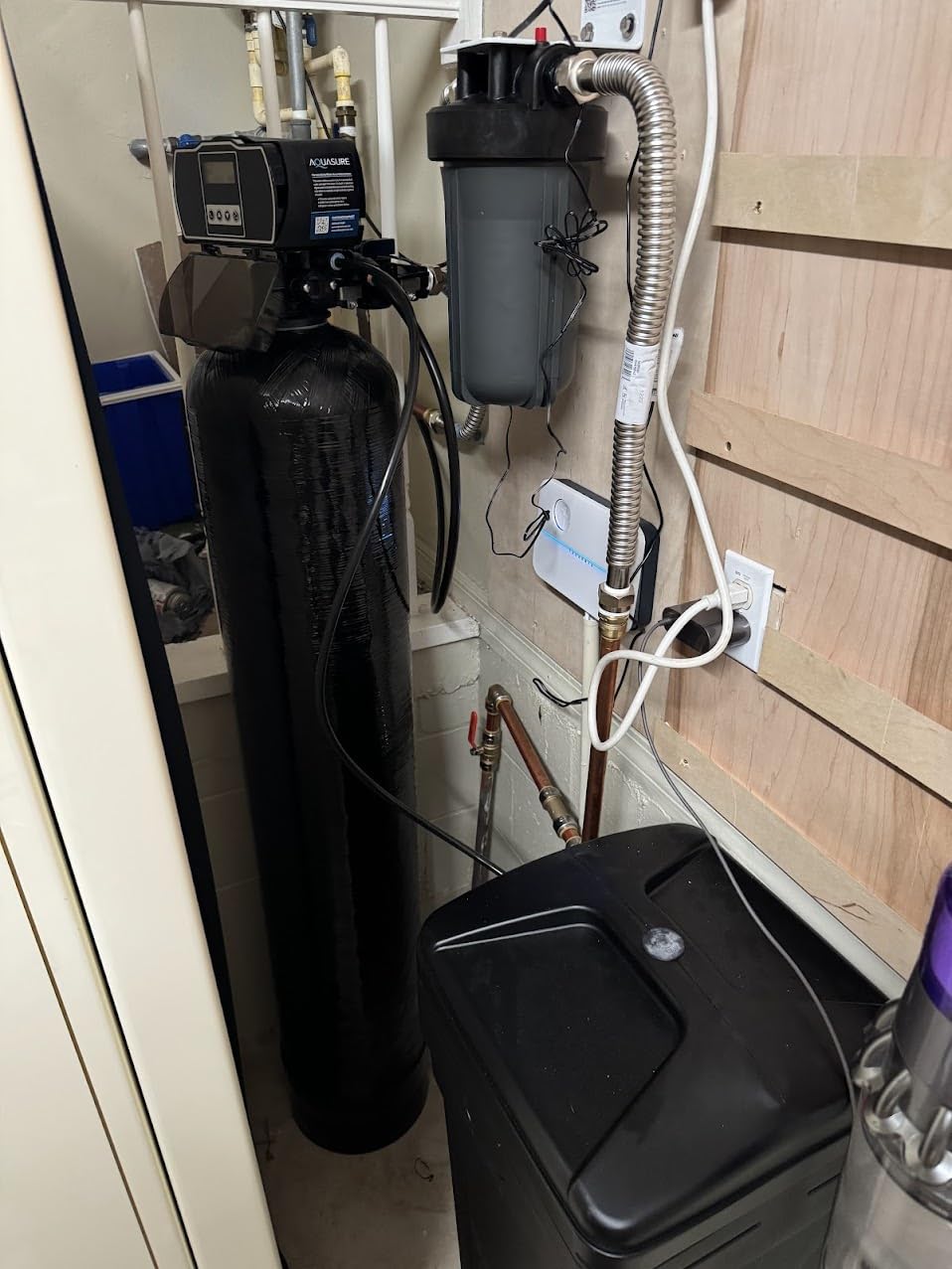 Aquasure Harmony Series 48,000 Grains Whole House Water Softener w/High Efficiency Digital Metered Control Head (48,000 Grains) - Customer Photo 1
