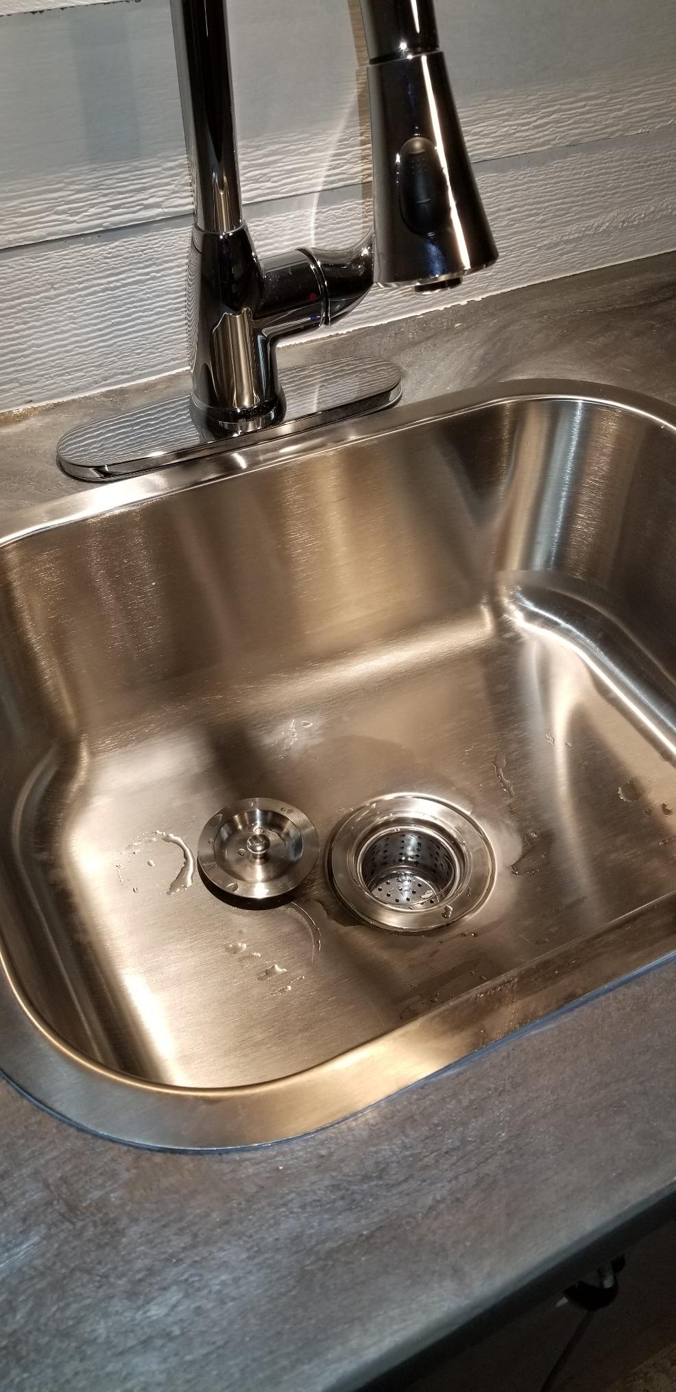 Serene Valley 3-1/2-inch Kitchen Sink Strainer Assembly, 304 Premium Stainless Steel Construction with Removable Deep Waste Basket and Sealing Lid Customer Review Serene Valley 3-1/2-inch Kitchen Sink Strainer Assembly, 304 Premium Stainless Steel Construction with Removable Deep Waste Basket and Sealing Lid - Customer Photo 1