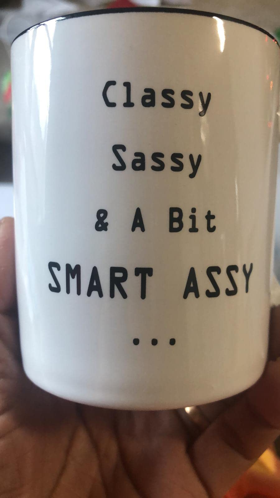 Funny Grandma Mug- I'm A Grandma What's Your Superpower 12 OZ Ceramic Marble Coffee mug Tea Cups-Unique Mother's Day Birthday Gift Ideas For Grandmother Customer Review Funny Grandma Mug- I'm A Grandma What's Your Superpower 12 OZ Ceramic Marble Coffee mug Tea Cups-Unique Mother's Day Birthday Gift Ideas For Grandmother - Customer Photo 2