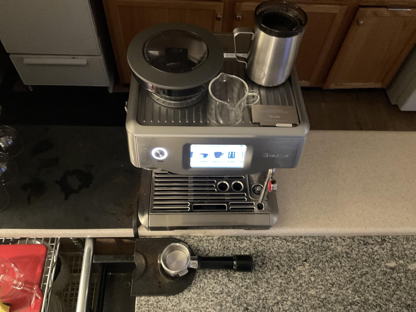 Breville Barista Touch Espresso Machine BES880BTR, Black Truffle - Customer Photo 3