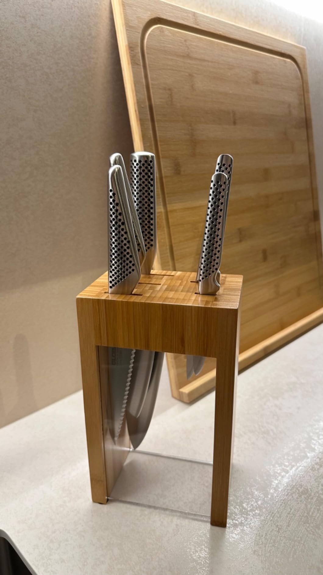 Global Osaka 6 Piece Knife Block Set - Customer Photo 4