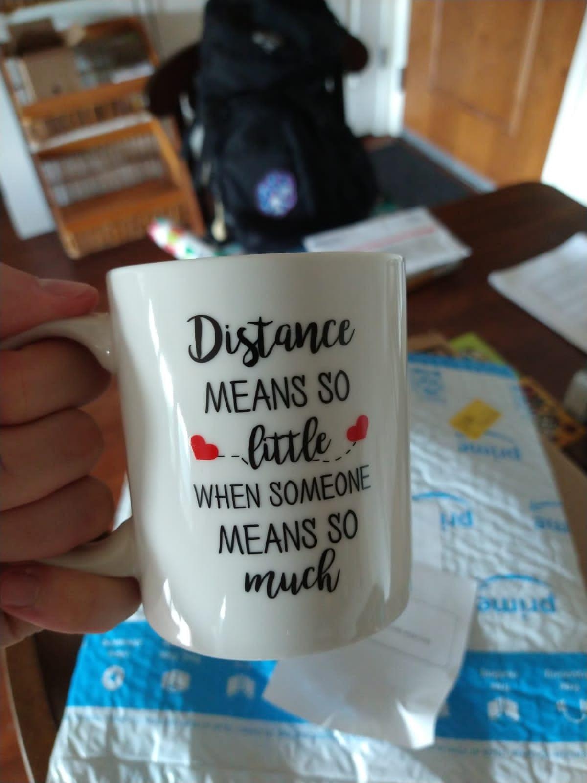 5Aup Mother's Day Funny Grandma Coffee Mug Christmas Gifts from Grandson Granddaughter, Dear Grandma, Thanks for Being... Love Your Favorite Cups 11 Oz, Birthday Present Idea for Grandmother Customer Review 5Aup Mother's Day Funny Grandma Coffee Mug Christmas Gifts from Grandson Granddaughter, Dear Grandma, Thanks for Being... Love Your Favorite Cups 11 Oz, Birthday Present Idea for Grandmother - Customer Photo 1