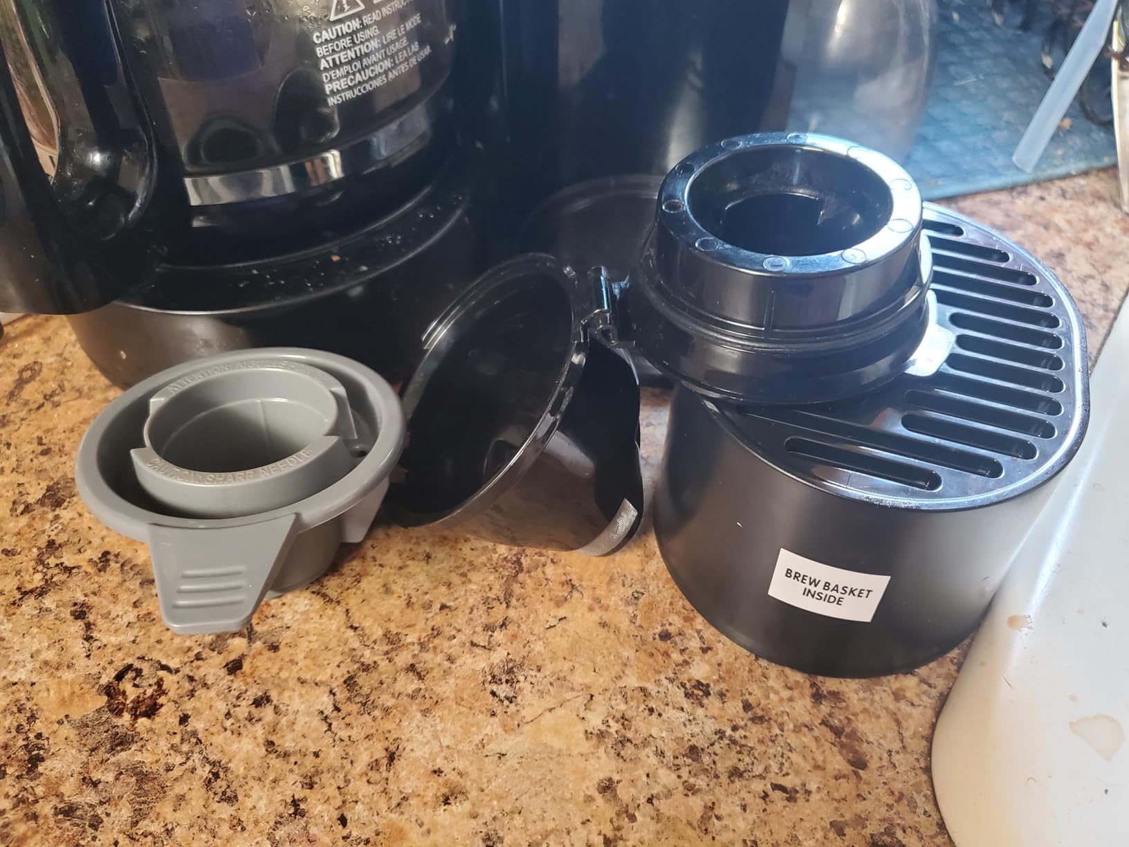 Hamilton Beach FlexBrew Trio 2-Way Coffee Maker, Compatible with K-Cup Pods or Grounds, Combo, Single Serve & Full 12c Pot, Black - Fast Brewing (49902) Customer Review Hamilton Beach FlexBrew Trio 2-Way Coffee Maker, Compatible with K-Cup Pods or Grounds, Combo, Single Serve & Full 12c Pot, Black - Fast Brewing (49902) - Customer Photo 1
