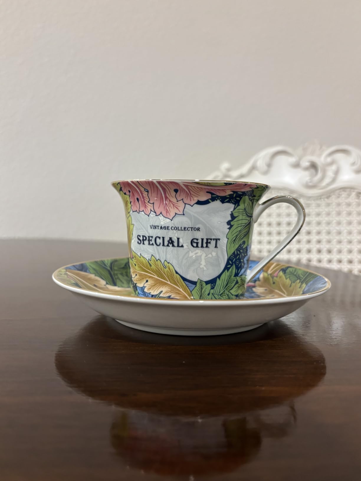 ACMLIFE Tea Sets for Adults for 6 - Tea Pot Sets with Cups Blue, Tea Sets for Women Tea Party, Fine Bone China 24K Gold, Vintage British English Porcelain Afternoon Service Sets for Luxury Gift Customer Review ACMLIFE Tea Sets for Adults for 6 - Tea Pot Sets with Cups Blue, Tea Sets for Women Tea Party, Fine Bone China 24K Gold, Vintage British English Porcelain Afternoon Service Sets for Luxury Gift - Customer Photo 2