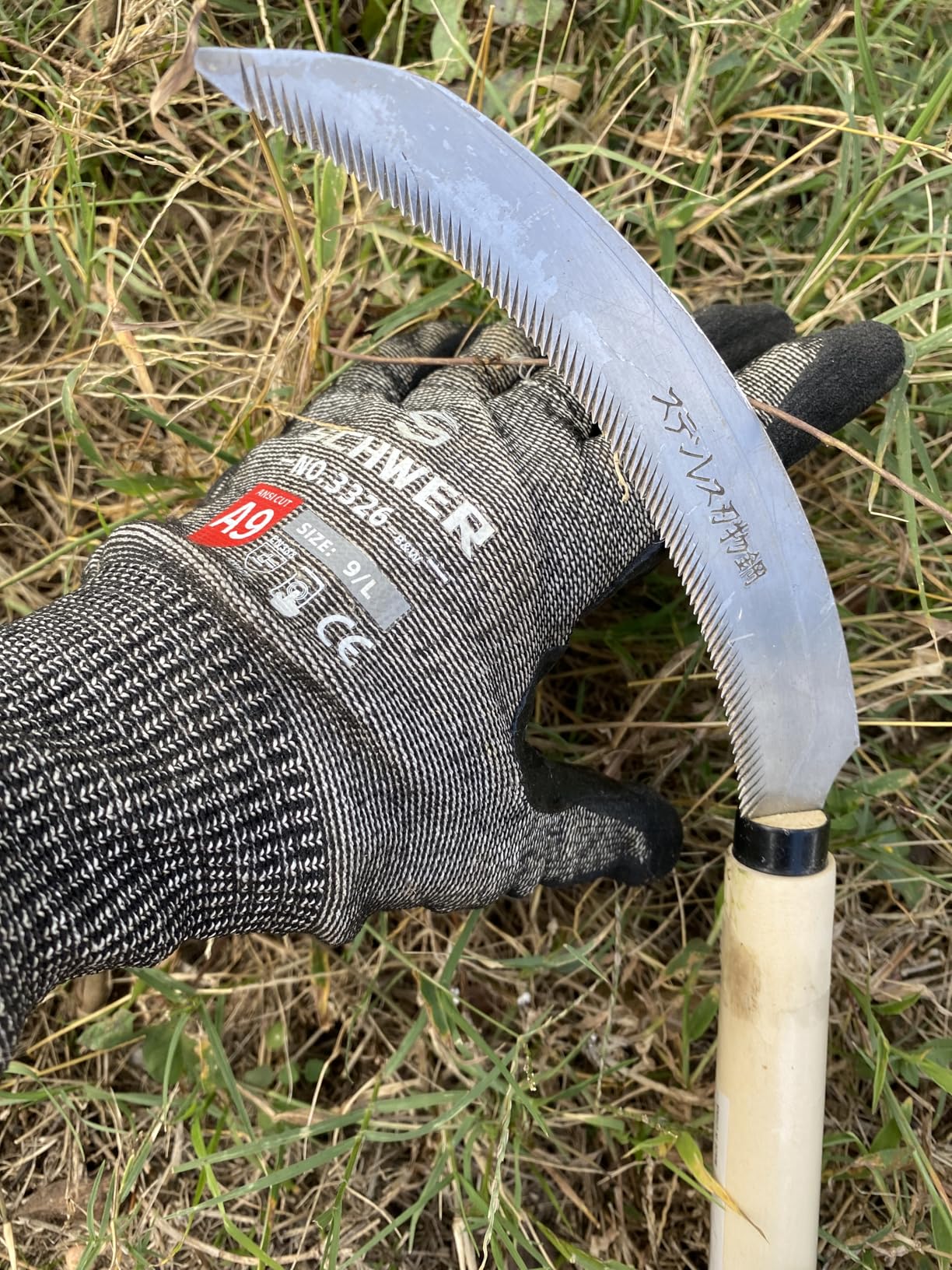 Schwer ProGuard Highest Level Cut Resistant Work Gloves PR3326 for Extreme Protection,ANSI A9 Cut Gloves with Reinforced Thumb, Non Slip, Breathable, Durable, Touch-screen, Non PFAS, Black 1 Pair(L) Customer Review Schwer ProGuard Highest Level Cut Resistant Work Gloves PR3326 for Extreme Protection,ANSI A9 Cut Gloves with Reinforced Thumb, Non Slip, Breathable, Durable, Touch-screen, Non PFAS, Black 1 Pair(L) - Customer Photo 5