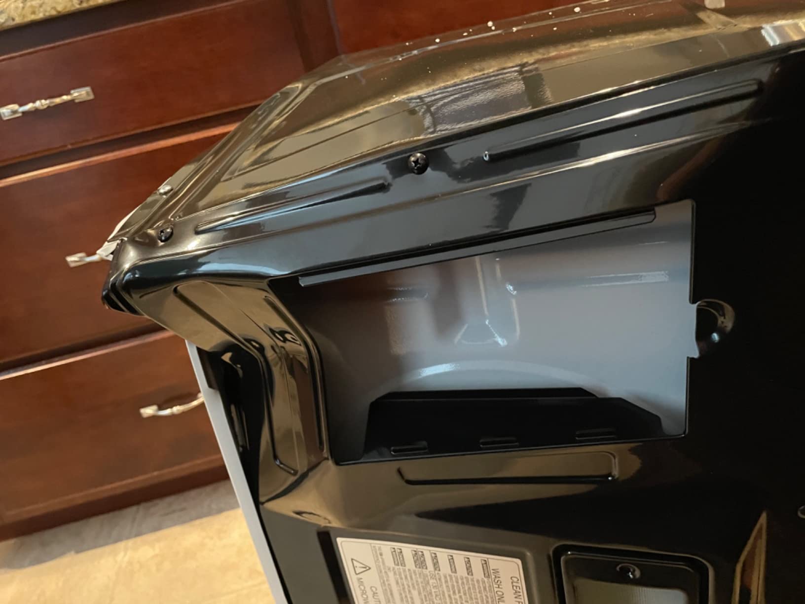 GE JVM6175YKFS 1.7 Cu. Ft. Over-the-Range Fingerprint Resistant Microwave Oven Stainless Steel Bundle with 2 YR CPS Enhanced Protection Pack - Customer Photo 1