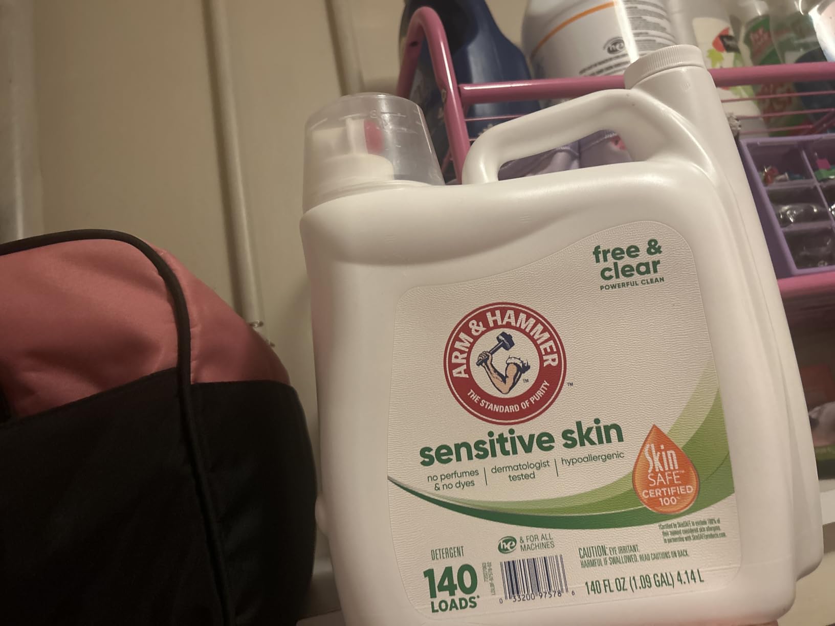 ARM & HAMMER Sensitive Skin Free & Clear Liquid Laundry Detergent, 105 fl oz, 105 Loads - Customer Photo 4