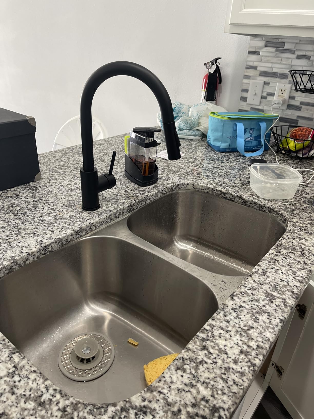 Havin Gold Kitchen Faucet with Pull Down Sprayer, High Arc Stainless Steel Material, with cUPC Ceramic Cartridge,Without Deck Plate,Fit for 1 Hole Kitchen Sink or Laundry Sink,Brushed Gold,HV501G - Customer Photo 2