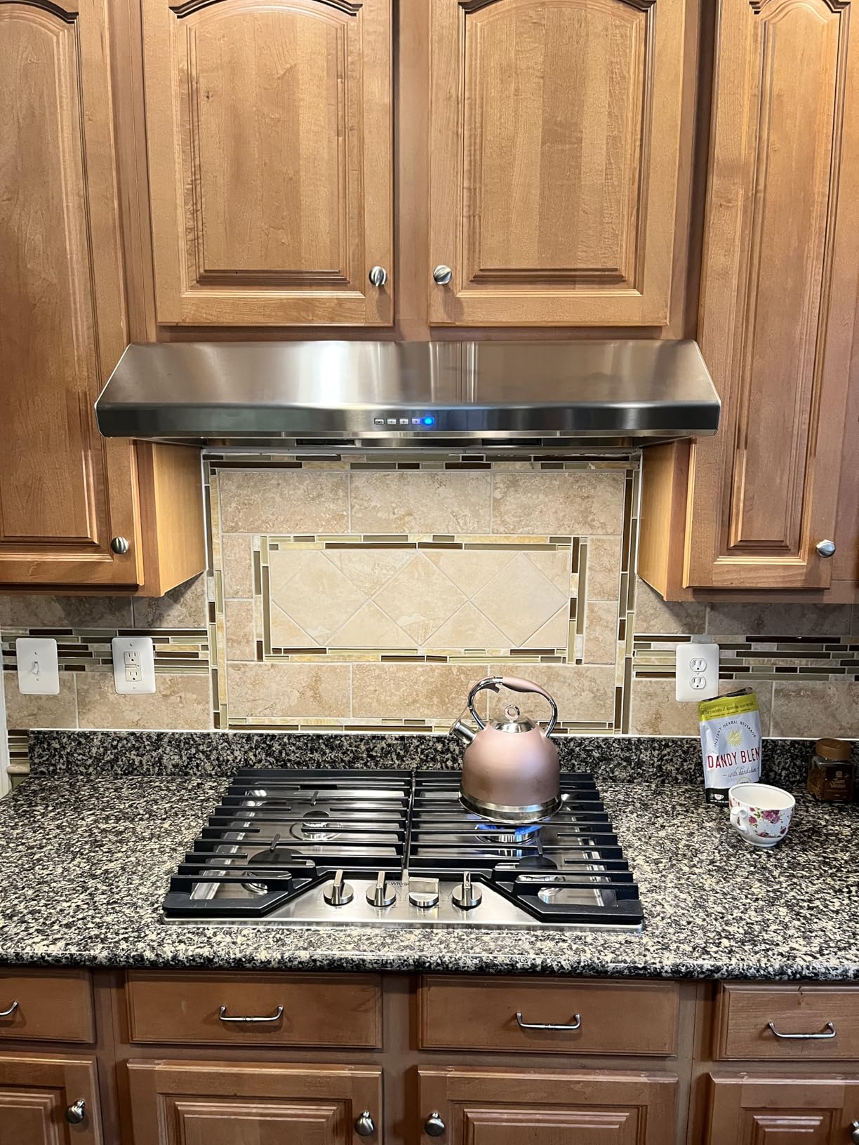 Zephyr AK2536C Hurricane 290-695 CFM 36 Inch Wide Under Cabinet Range Hood with LumiLight LED Lighting - Stainless Steel - Customer Photo 1