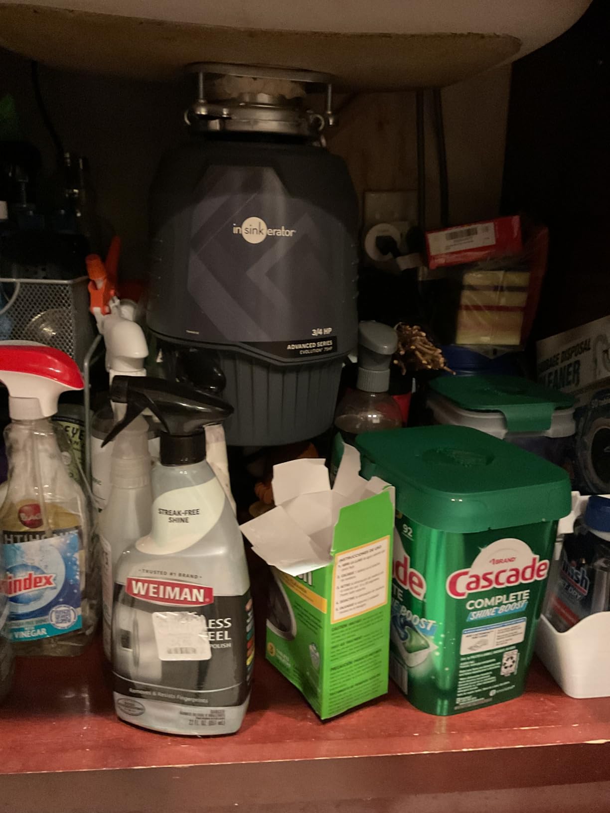 InSinkErator EVOLUTION 0.75HP 3/4 HP, Advanced Series EZ Connect Continuous Feed Food Waste Garbage Disposal - Customer Photo 1