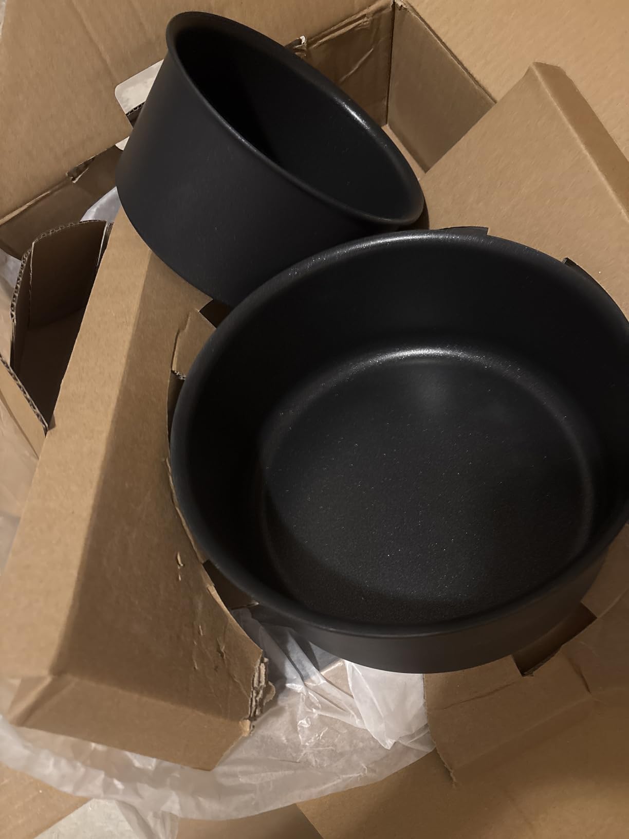 T-fal Ingenio Expertise Non Stick Cookware Set 10 Piece, Induction, Oven Broiler Safe 500F, Stackable Cookware, Pots and Pans Set, RV, Camping, Frying Pans, Dishwasher Safe, Detachable Handle,Black - Customer Photo 1