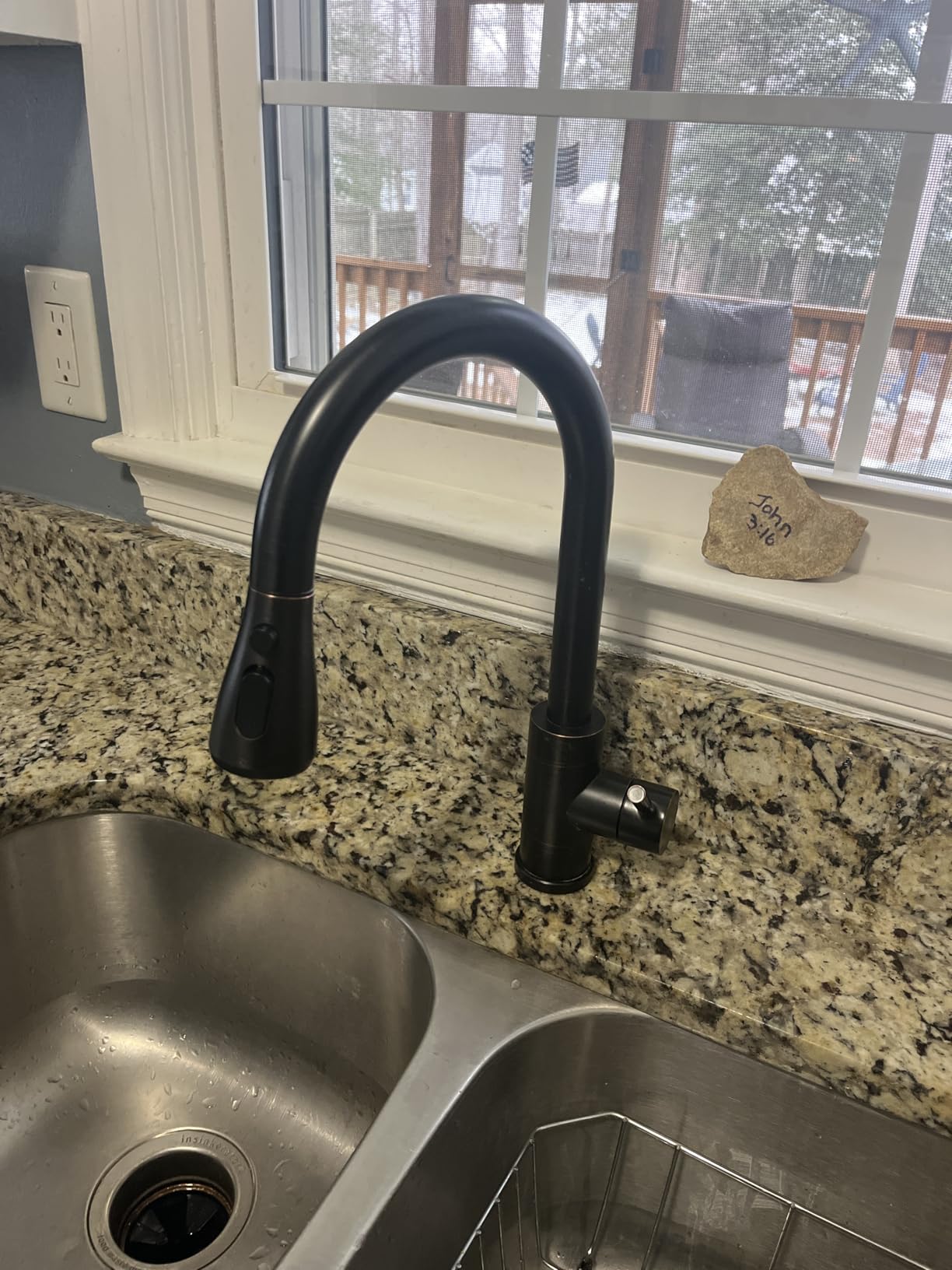 FORIOUS Touchless Kitchen Faucet with Pull Down Sprayer, Brushed Nickel Hands-Free Smart Motion Sensor Sink Faucet Single Handle Contemporary, Suitable for Farmhouse Laundry Camper RV Bar customer photo 2