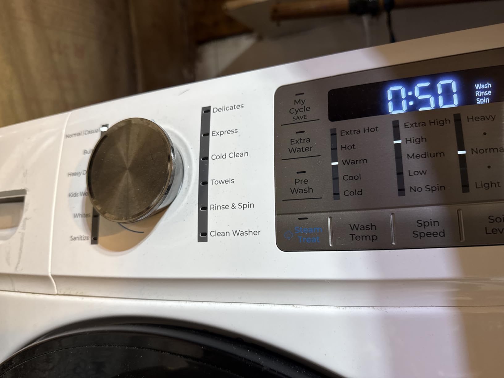 Kenmore 4.5 cu. ft. Front Load Washer with Stain Removing Steam Treatment - Reduce Laundry Time with Accela Wash - LED - ENERGY STAR Certified - White - Customer Photo 5