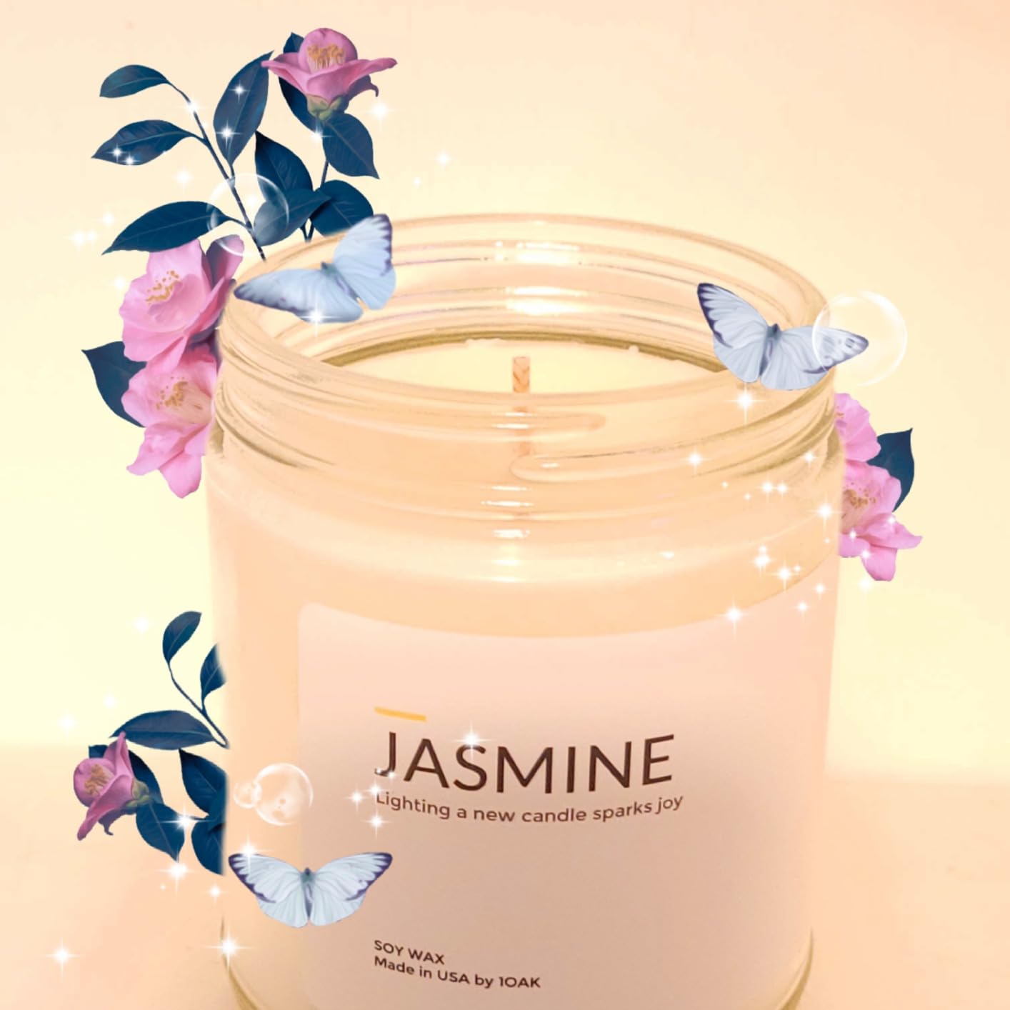 1OAK Ocean Candle - Beach Candle - Ocean Themed Candles - Summer Candles for Home - Home Scented - Hand-Poured (7oz.) - Customer Photo 2
