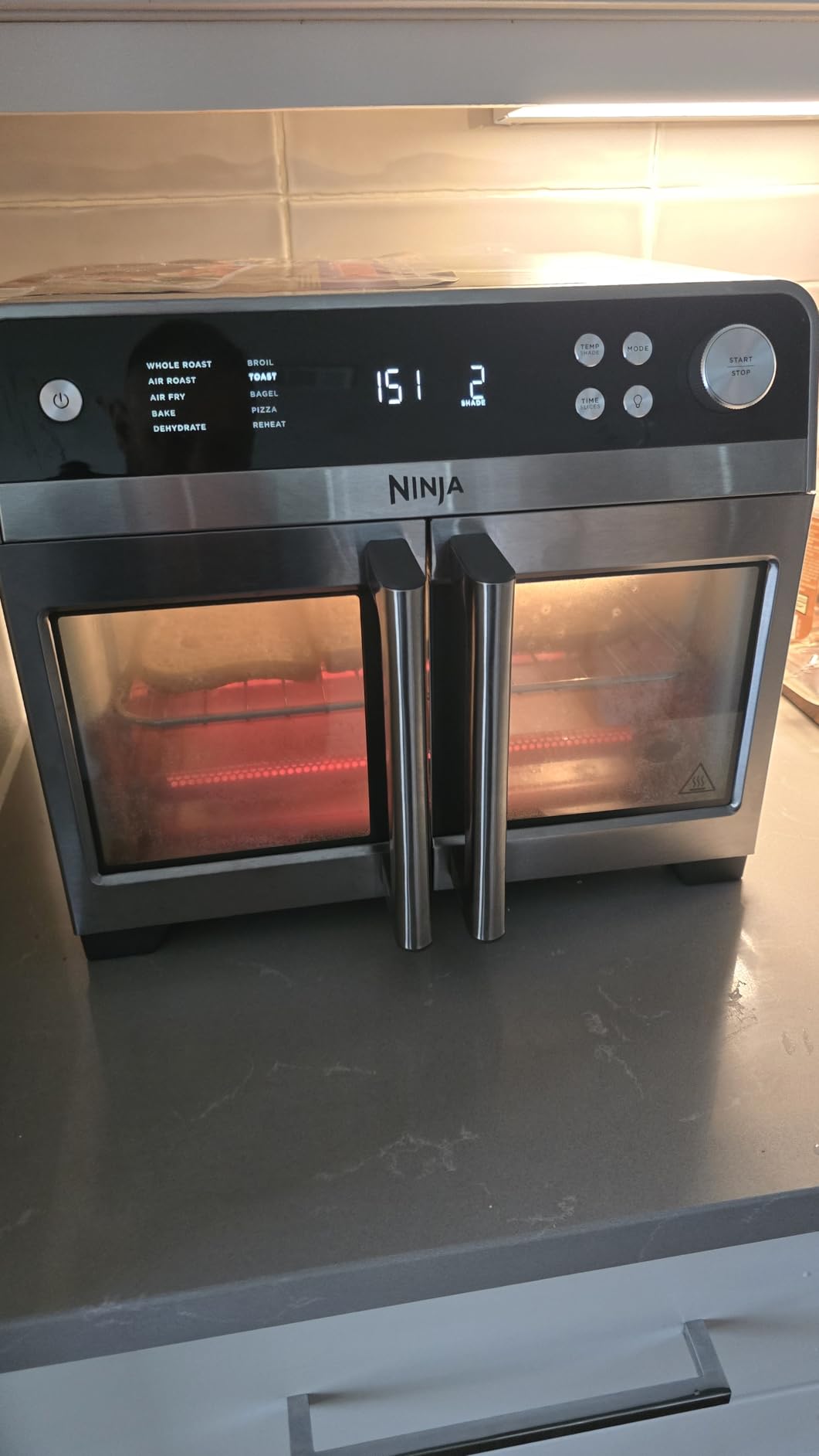 Ninja | French Door Premier | Air Fryer, Convection Oven, Toaster | 5-qt Air Fry Basket, Sheet Pan, Wire Rack, Broil Rack | PFAS-free Cooking Surface, Dishwasher-safe Accessories | FO101 (NEW) - Customer Photo 3