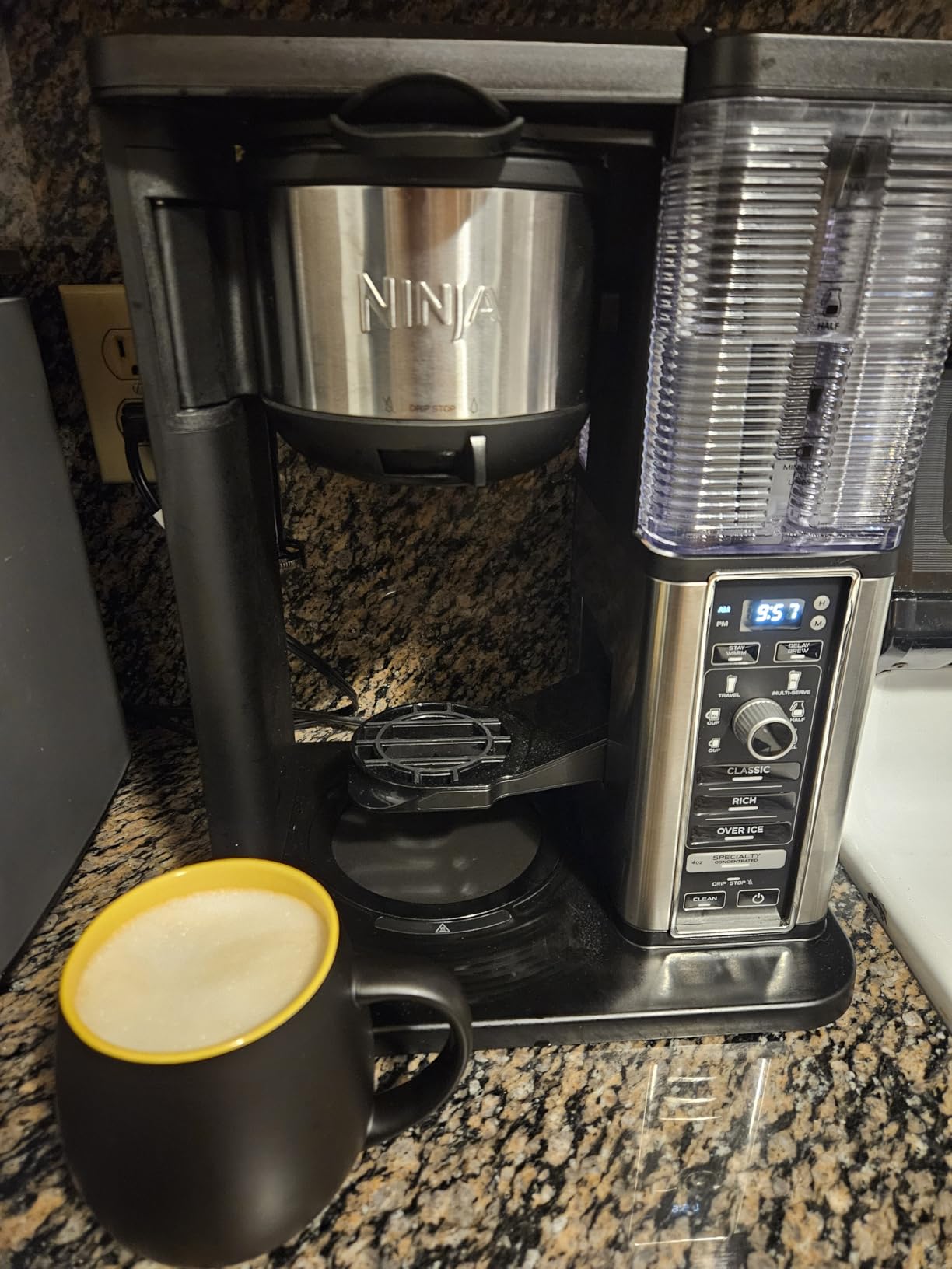 Ninja Fresh Brew Drip Coffee Maker, Programmable 14Cup Glass Carafe, Brew Classic & Rich, 70oz Removable Water Reservoir, Small Batch, Delay Brew, Adjustable Warming Plate, CE451 - Customer Photo 2
