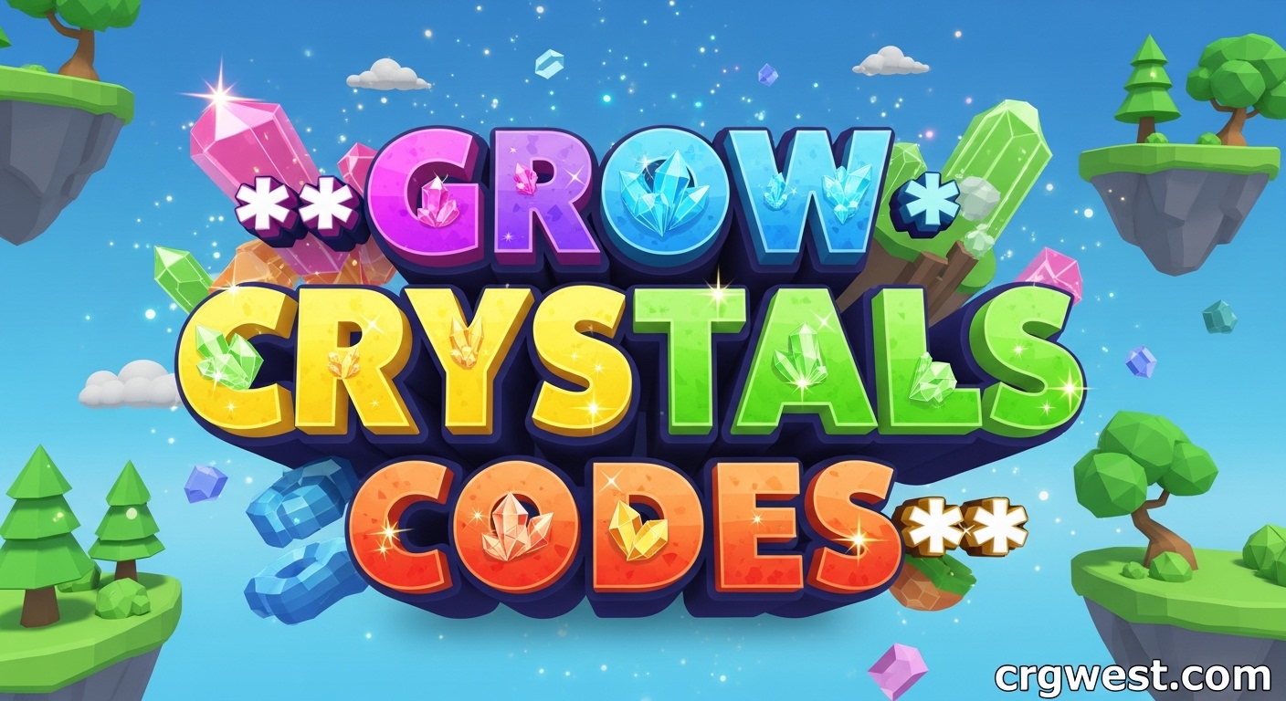 Grow Crystals Codes