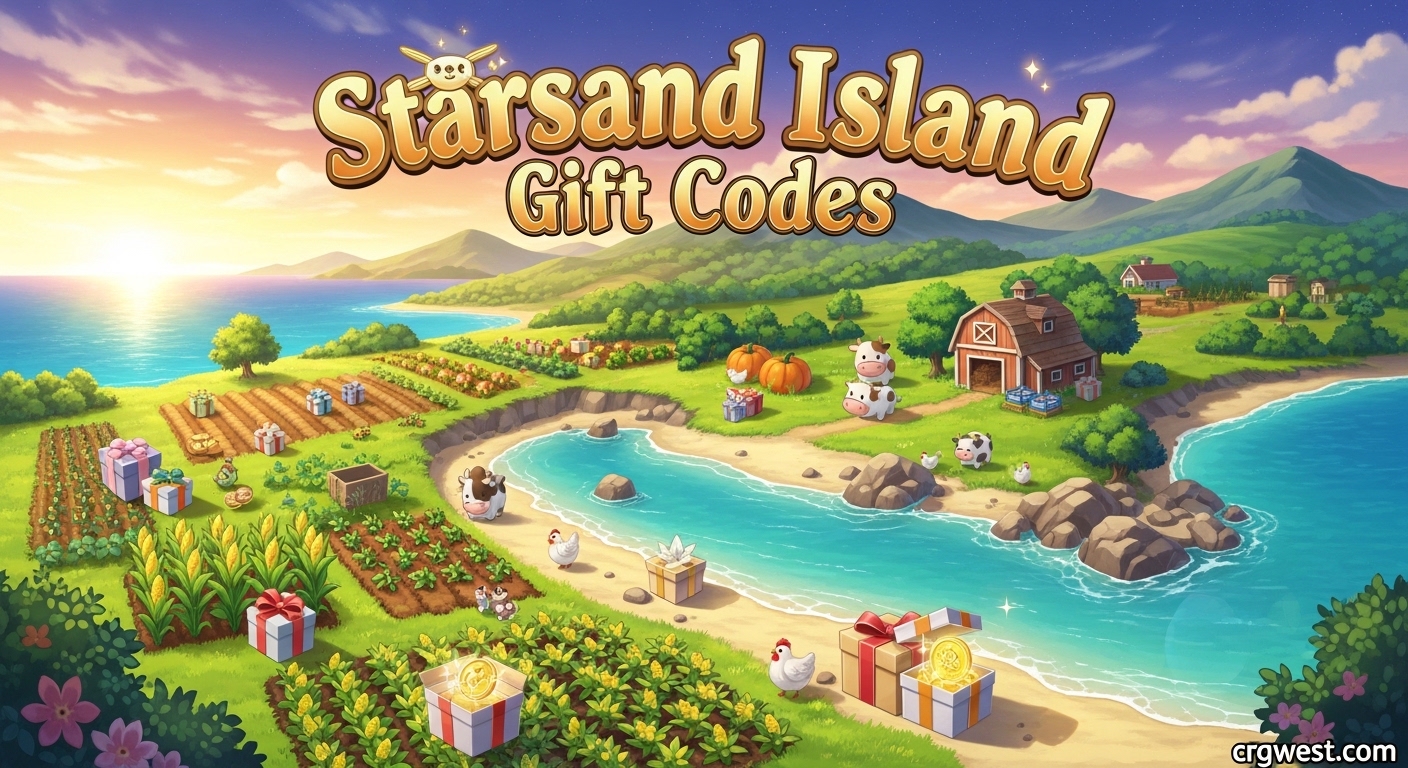 Starsand Island Gift Codes