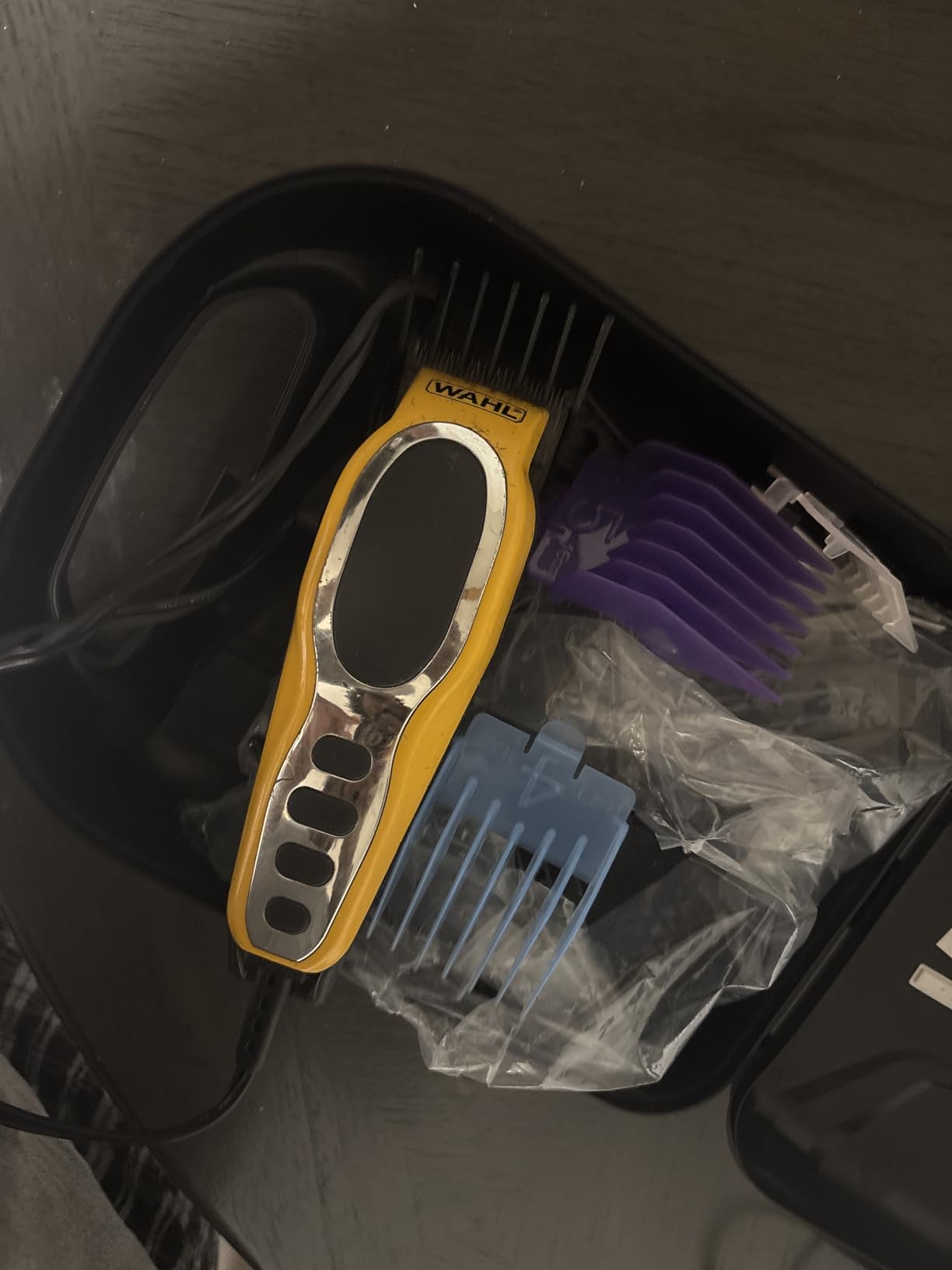 Wahl Clipper USA Color Pro Complete Haircutting Kit with Easy Color Coded Guide Combs - Corded Clipper for Hair Clipping & Grooming Men, Women, & Children - Model 79300-1001M customer photo 1
