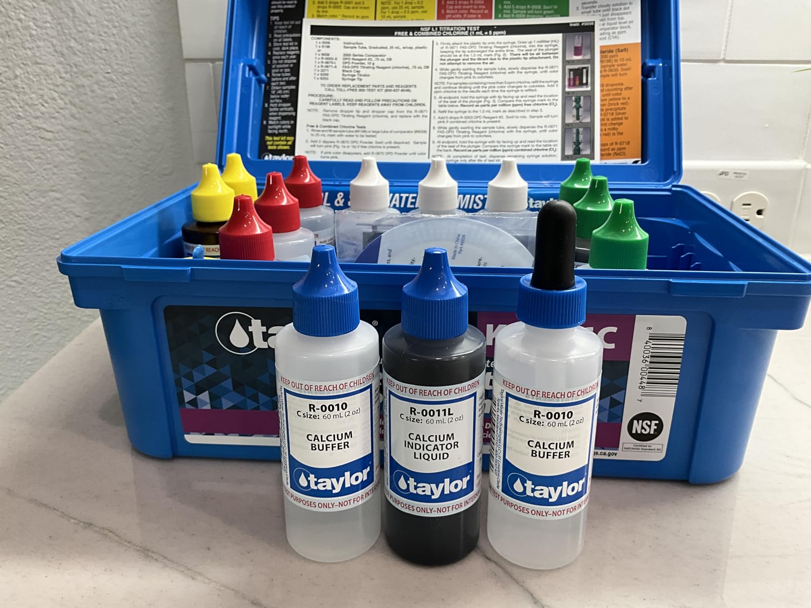 Taylor Service Complete Pool Water Test Kit K-2006C customer photo 2