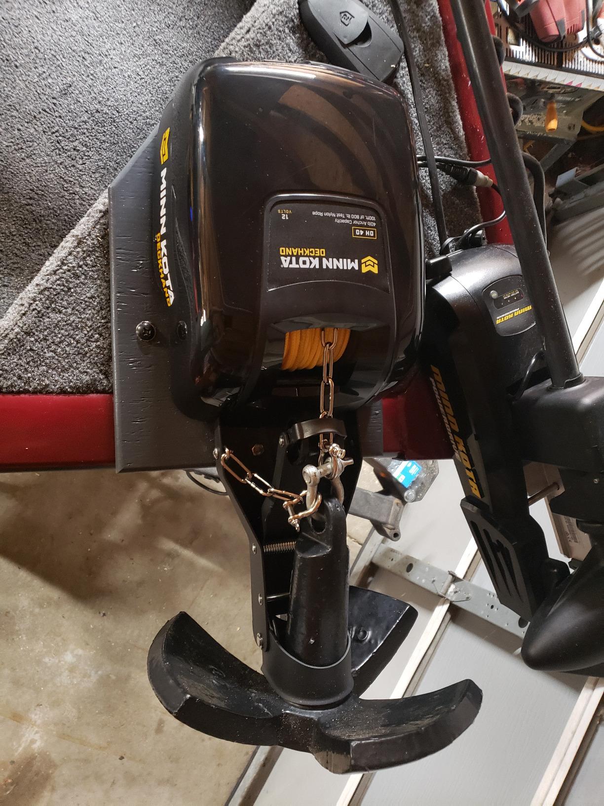 Minn Kota Deckhand Electric Anchor Winch - DH-40 customer photo 3
