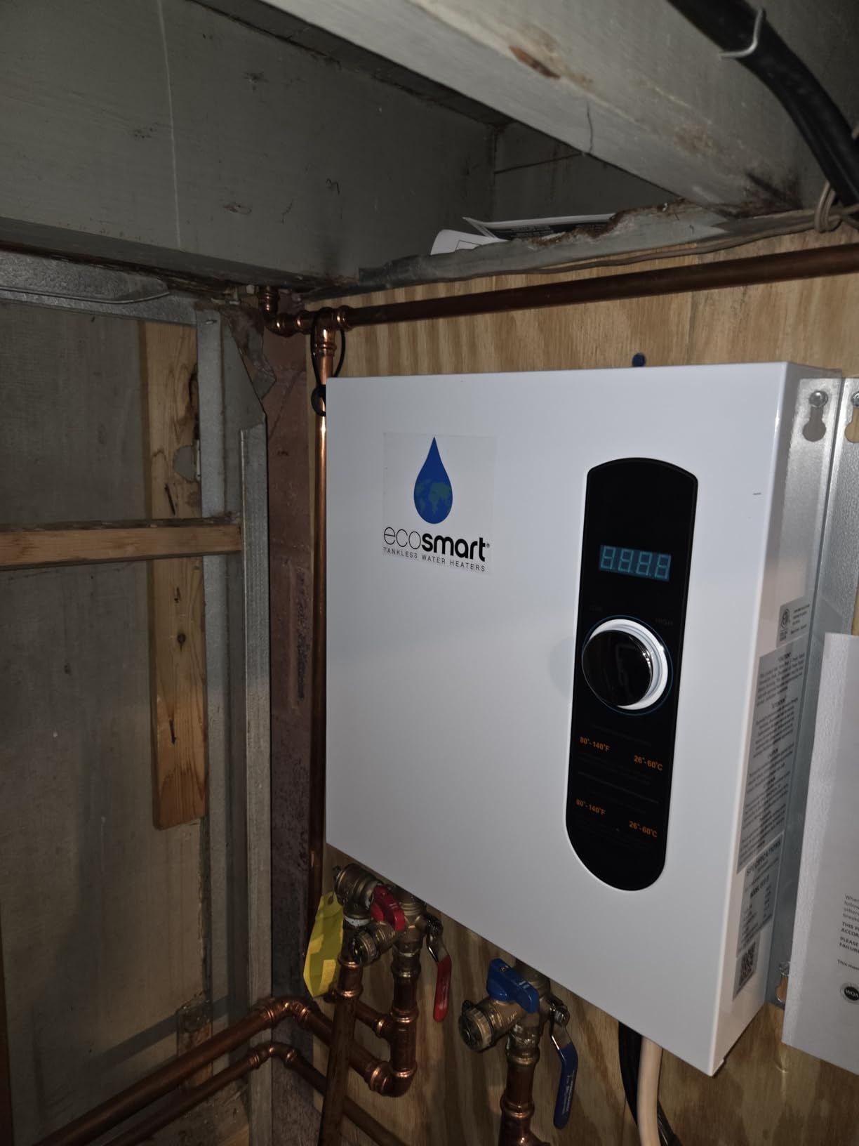 EcoSmart ECO 27 Tankless Water Heater, Electric, 27-kW - Quantity 1 customer photo 2