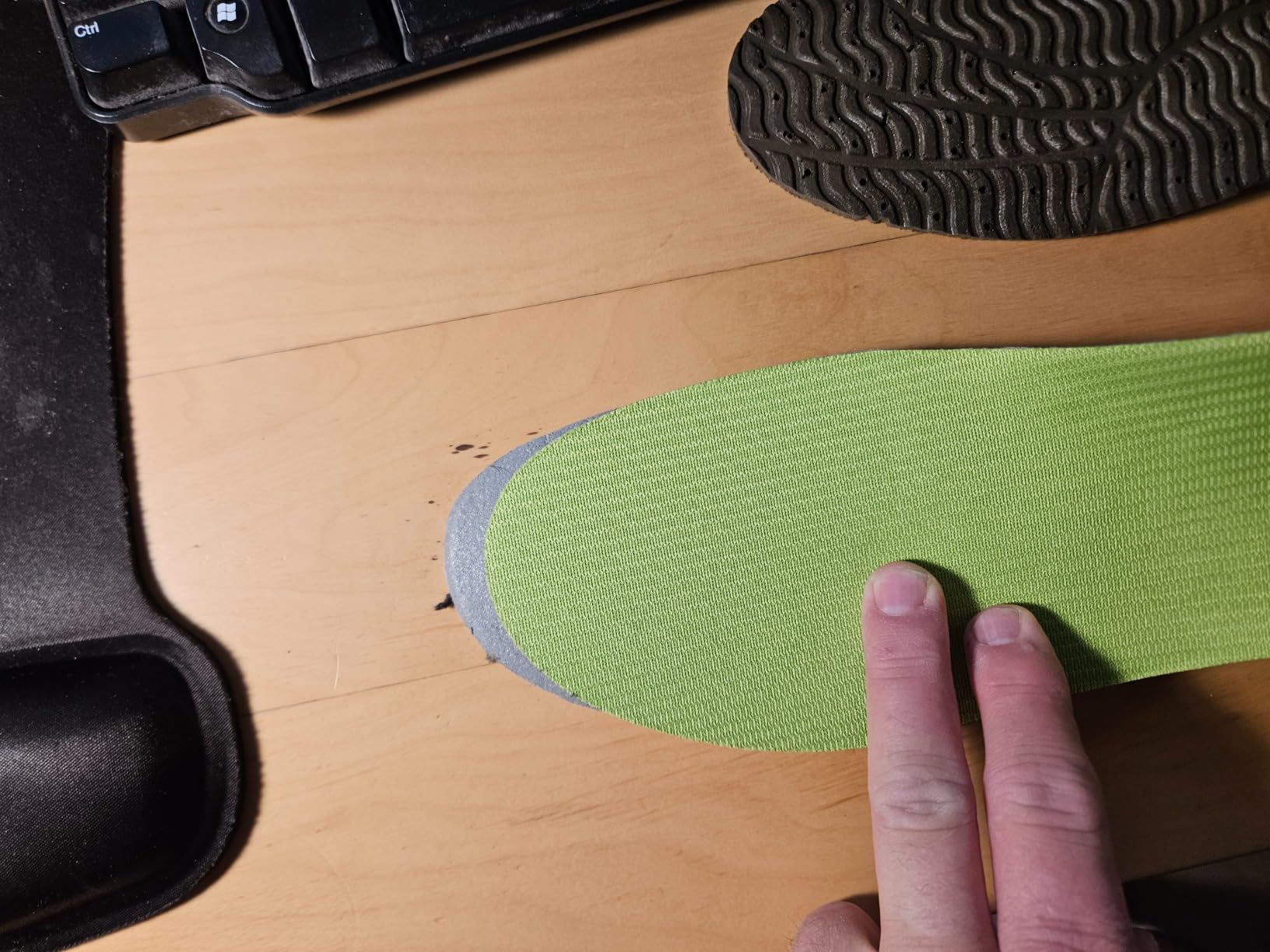 Superfeet All-Purpose Support High Arch Insoles (Green) for Active Lifestyle with High Arch Support customer photo 2