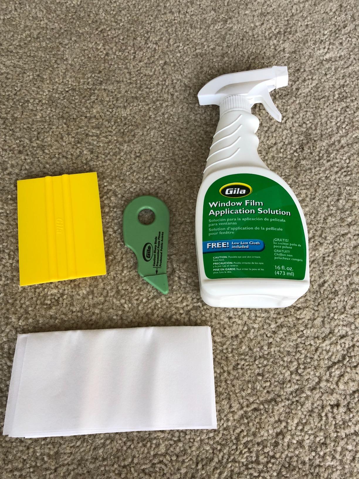 Gila RTK500 06008001427 Window Film Complete Installation Kit, 1-Pack ( Packaging May Vary ) customer photo 2