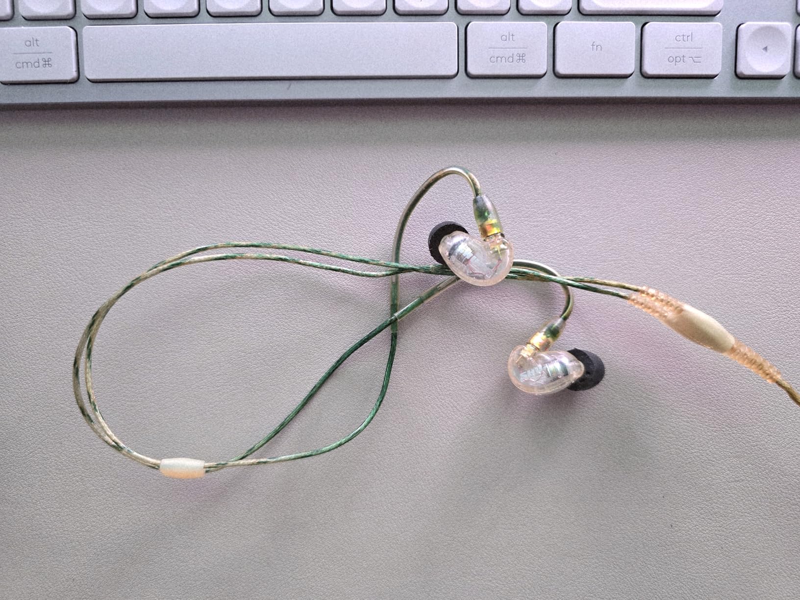 Shure SE215 PRO Wired Earbuds, Professional Sound Isolating Earphones with Clear Sound and Deep Bass, Single Dynamic MicroDriver, Secure In-Ear Design, Includes Carrying Case and Ear Tip Kit, Clear (SE215-CL) customer photo 2
