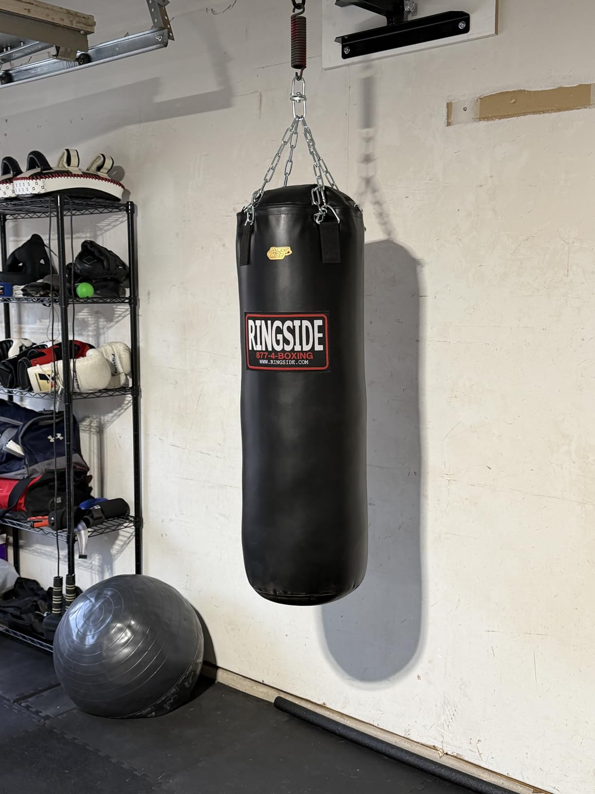 Ringside 100-pound Powerhide Boxing Punching Heavy Bag (Soft Filled) customer photo 1
