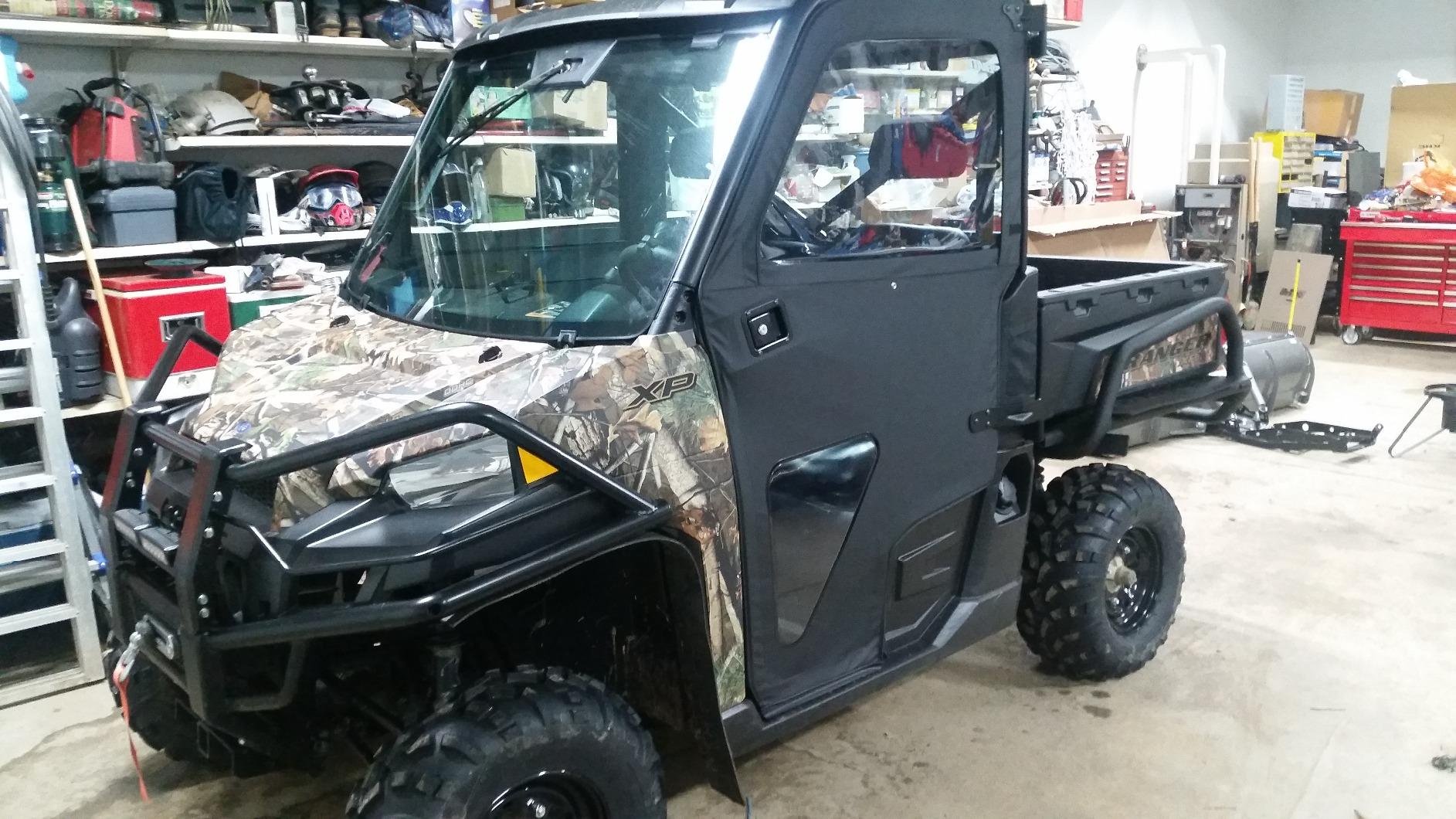 Polaris Off Road Lock & Ride Zip Window Door Set, Specific for Brutus, Brutus HD, Ranger 570, Ranger Diesel, Ranger XP 1000, Ranger XP 900, Ranger XP 570, Genuine OEM Part 2878853 customer photo 2