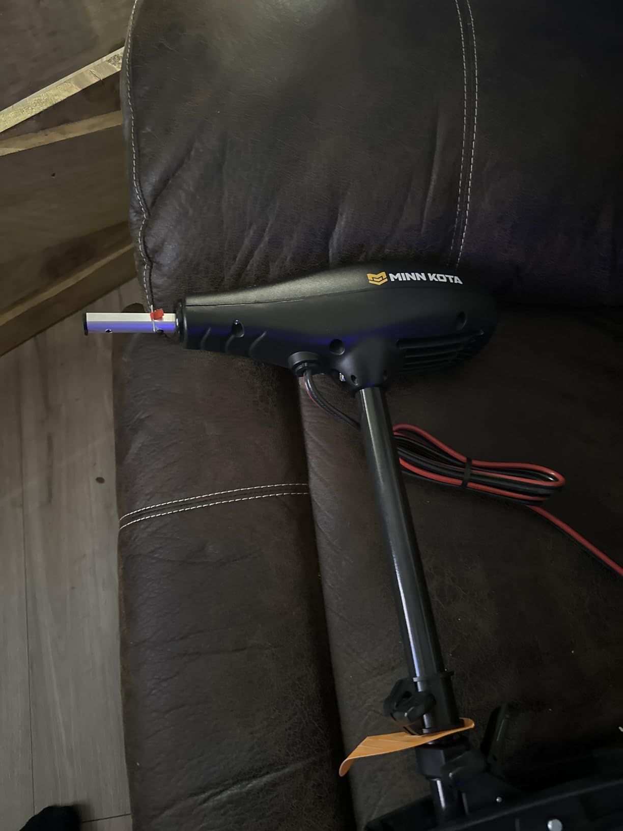 Minn Kota Endura Max Transom-Mount Electric Trolling Motor - 55 Lb. Thrust, 36 in. Shaft, Freshwater customer photo 2