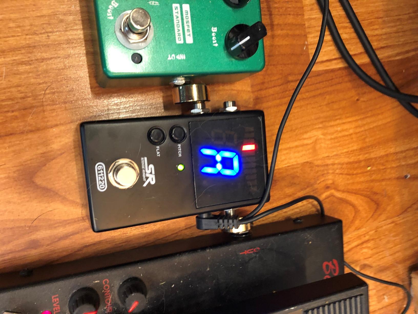 Monoprice Chromatic Pedal Tuner - Black, Normal & True-Bypass Outputs, Easy to Tune Your Bass & Guitars - Stage Right Series customer photo 2