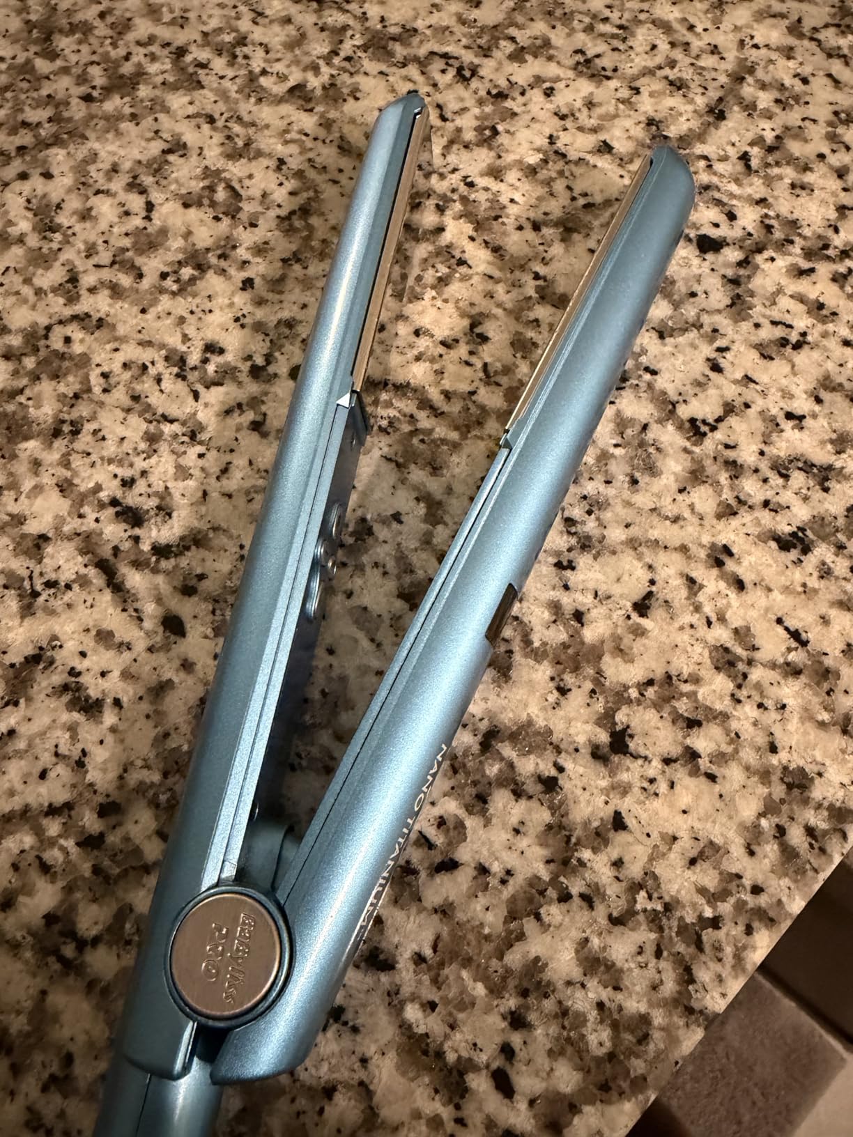 BaBylissPRO Nano Titanium Flat Iron Hair Straightener, Digital Flat Iron for Pro Salon Results, Styling Tool for All Hair Types customer photo 2