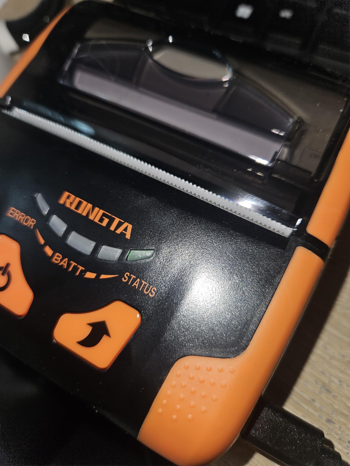 Rongta Portable 80mm POS Printer, Mobile Thermal Receipts Printer, USB&Bluetooth Connection, Compatible with Android Phone, Do Not Square/Ipad/Computer/Android Tablet (RPP300) customer photo 2