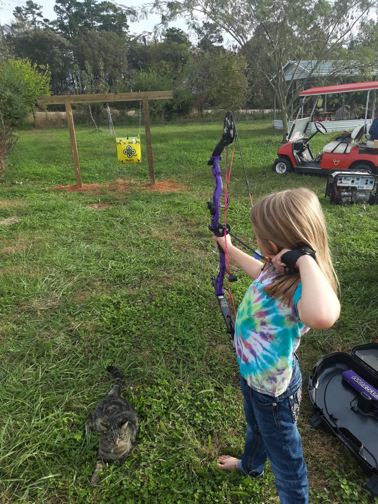DIAMOND ARCHERY Prism Fully Equipped Adjustable Durable Compound Bow, Right/Left Hand, 5-55 lbs Draw Weight, 295 FPS customer photo 2