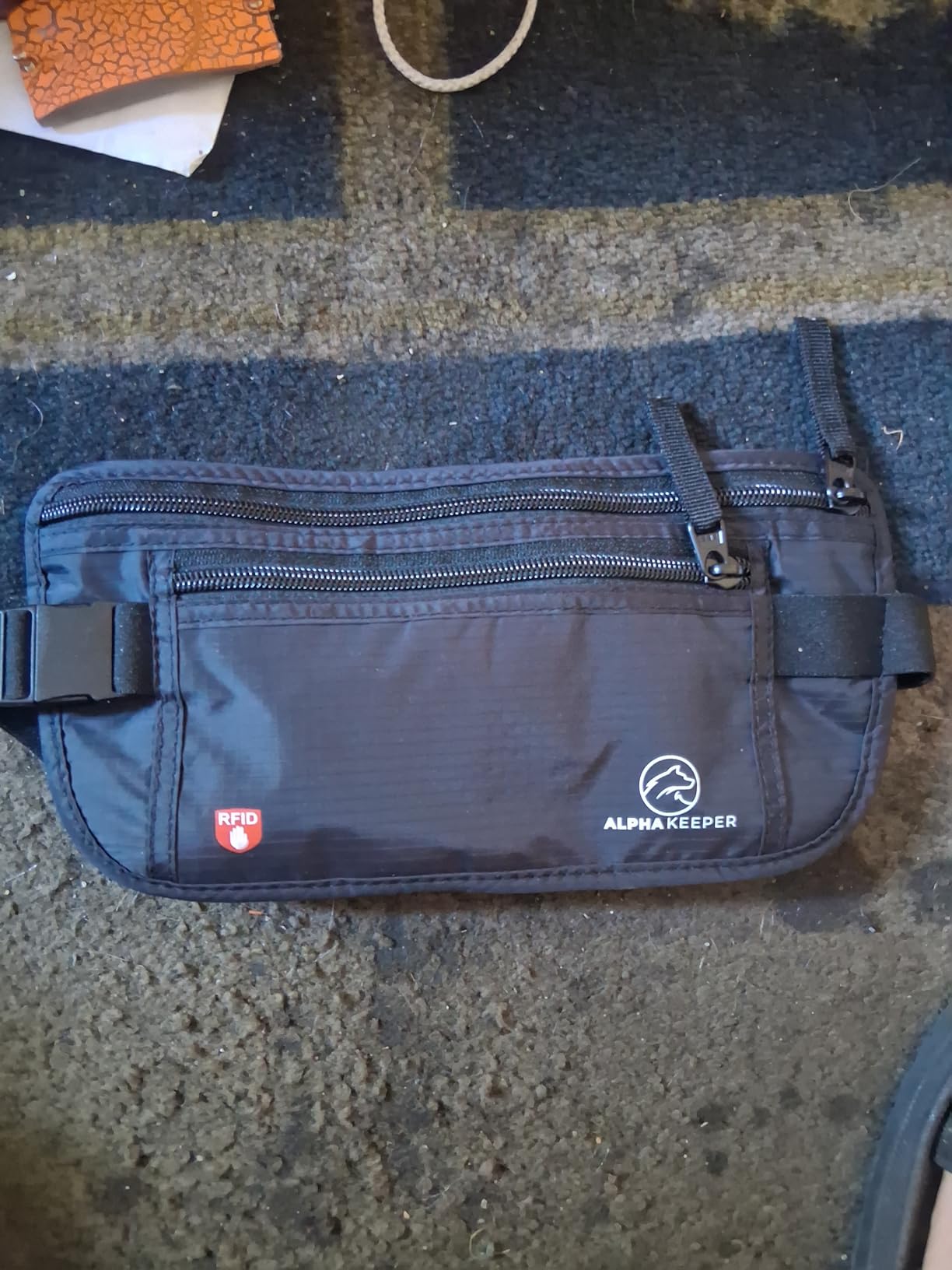 Money Belt for Travel Hidden Under Clothes - RFID Blocking Passport Holder & Slim Waist Wallet Pouch for Women & Men, Anti-Theft Travel Accessories customer photo 2